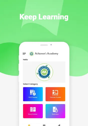 Achiever's Academy | Indus Appstore | Screenshot