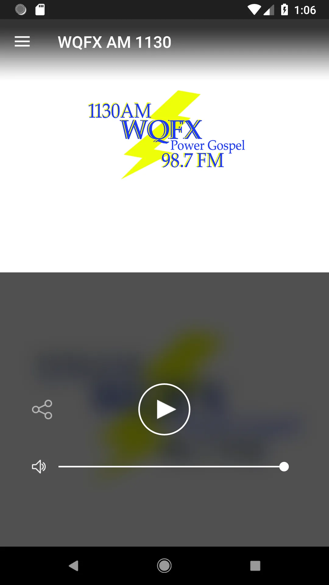 WQFX AM 1130 | Indus Appstore | Screenshot