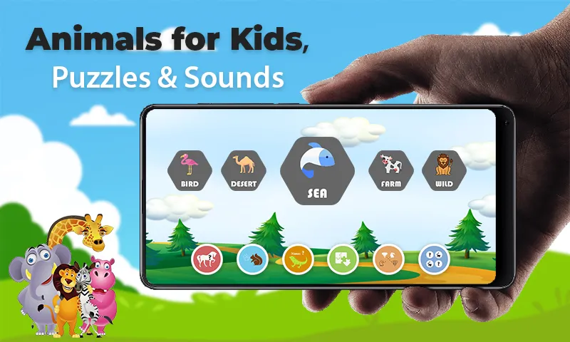 Animal sound for kids Learning | Indus Appstore | Screenshot