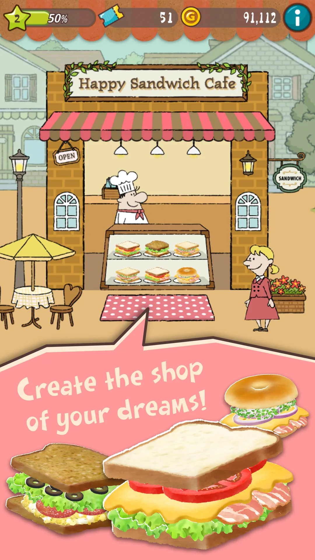 Happy Sandwich Cafe | Indus Appstore | Screenshot