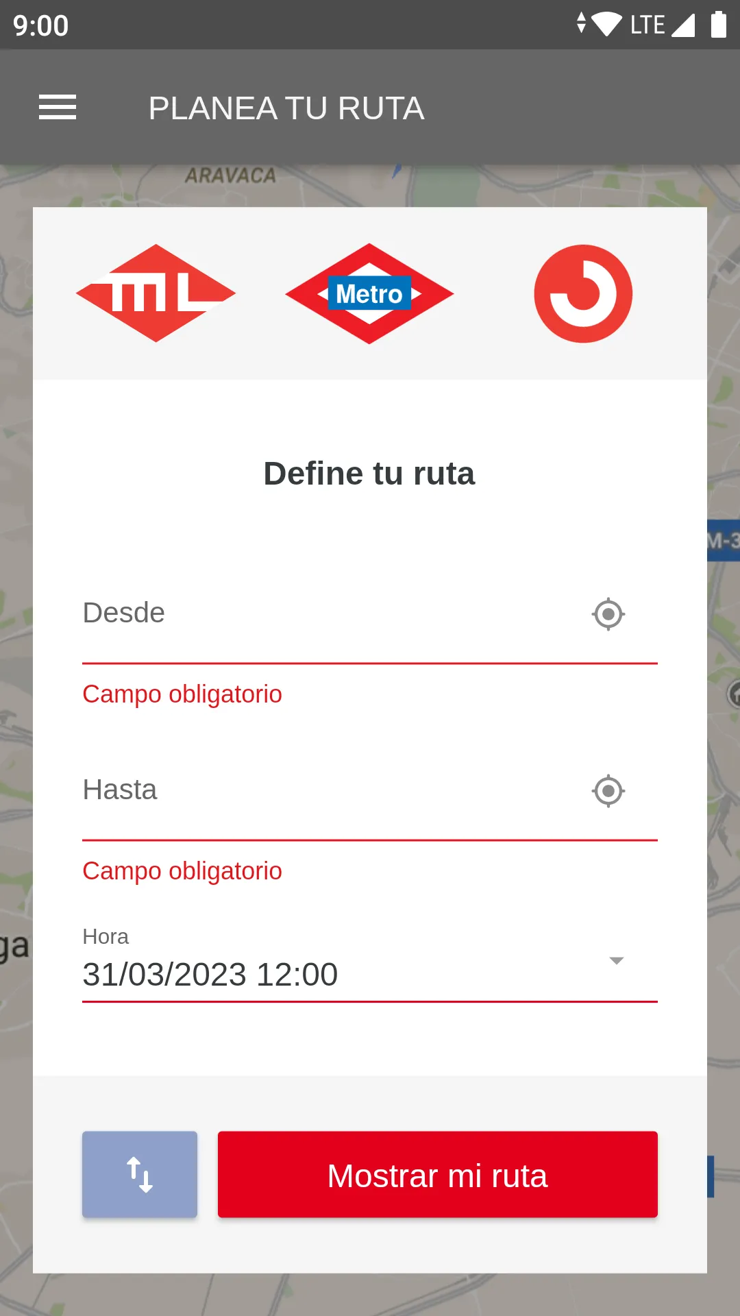 Metro Ligero Oeste | Indus Appstore | Screenshot