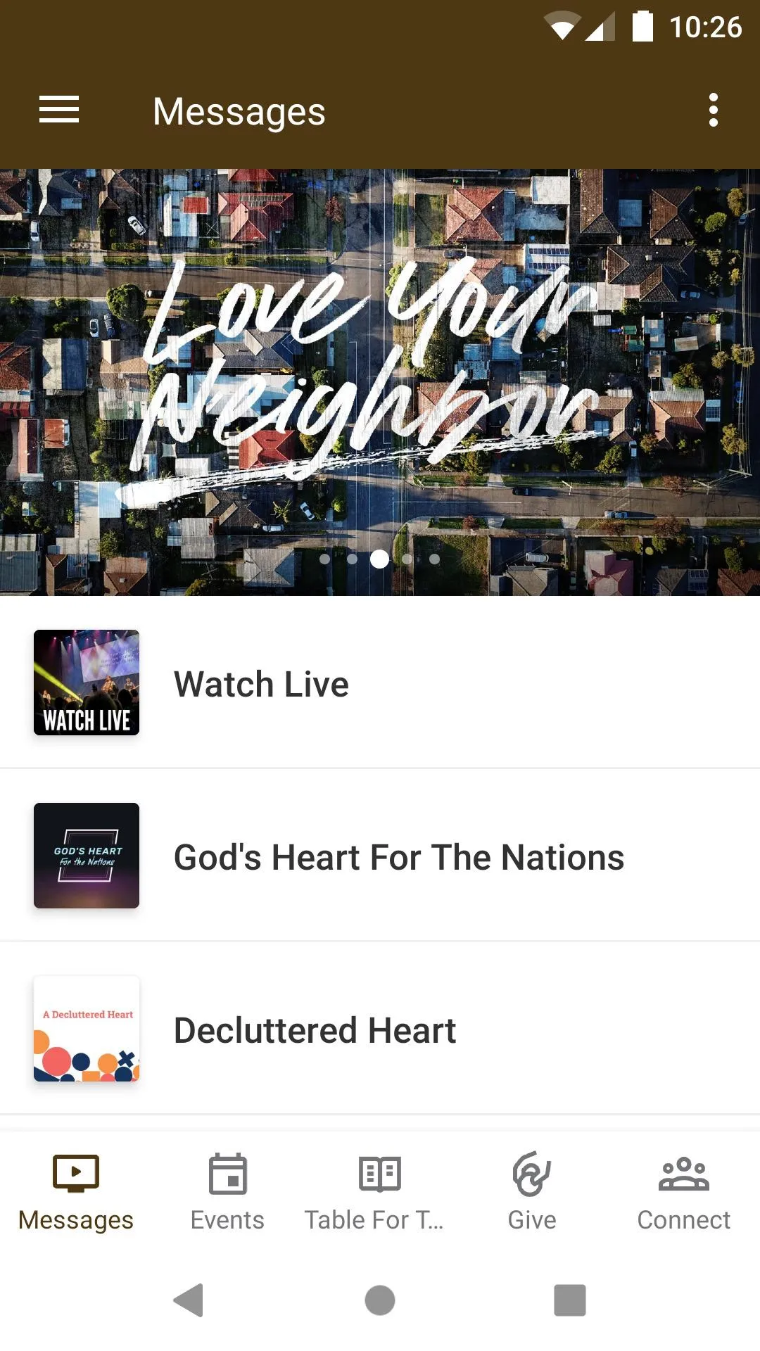 121 Community Church | Indus Appstore | Screenshot