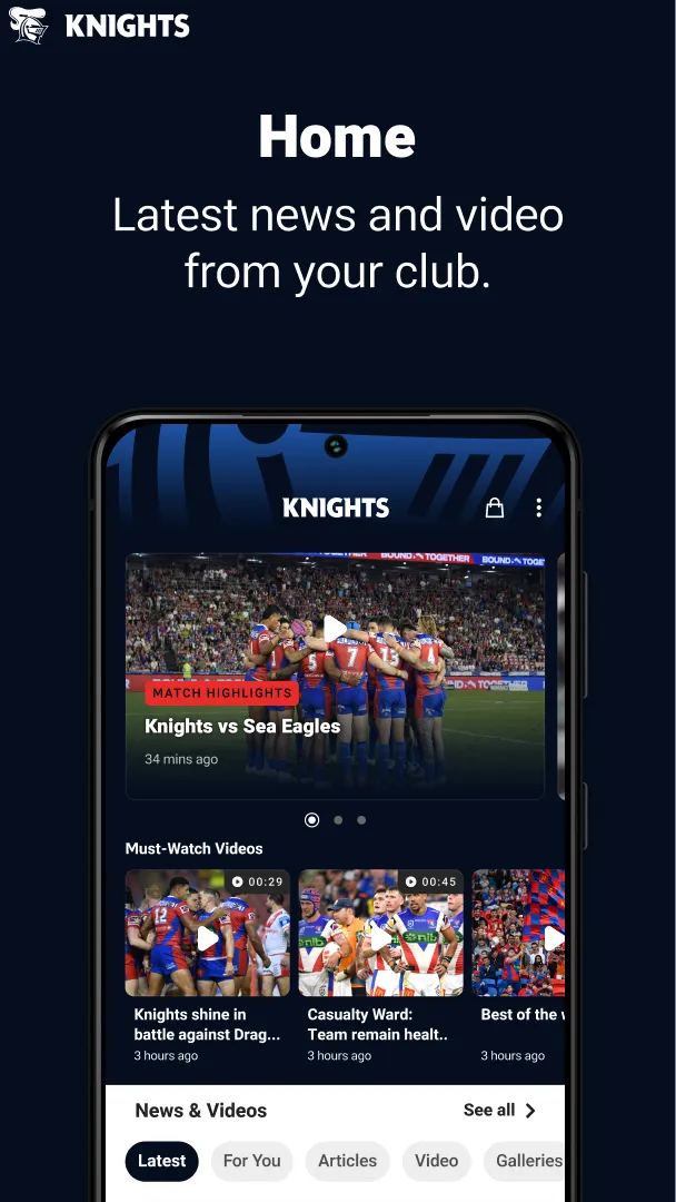 Newcastle Knights | Indus Appstore | Screenshot