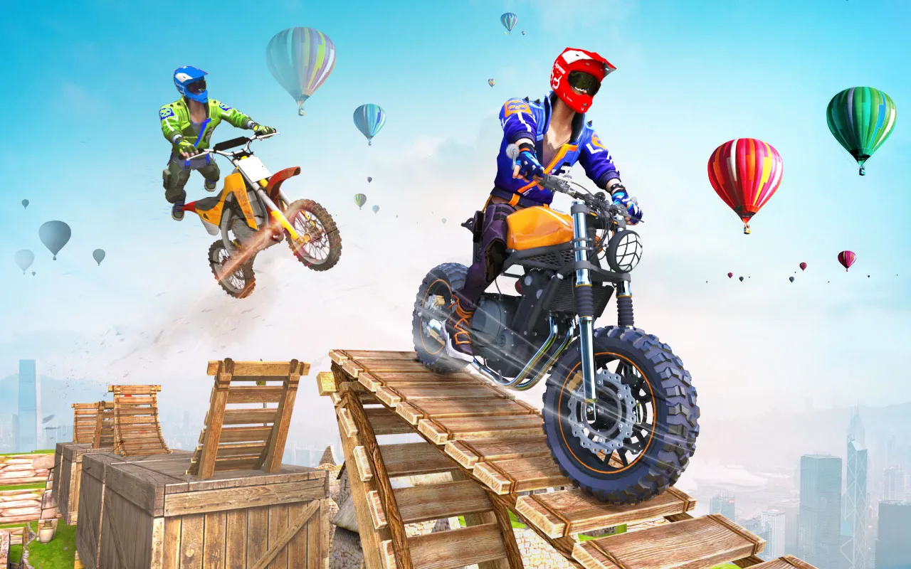 Xtreme Bike Racing Stunt Games | Indus Appstore | Screenshot