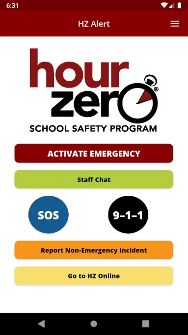 Hour-Zero Alert | Indus Appstore | Screenshot