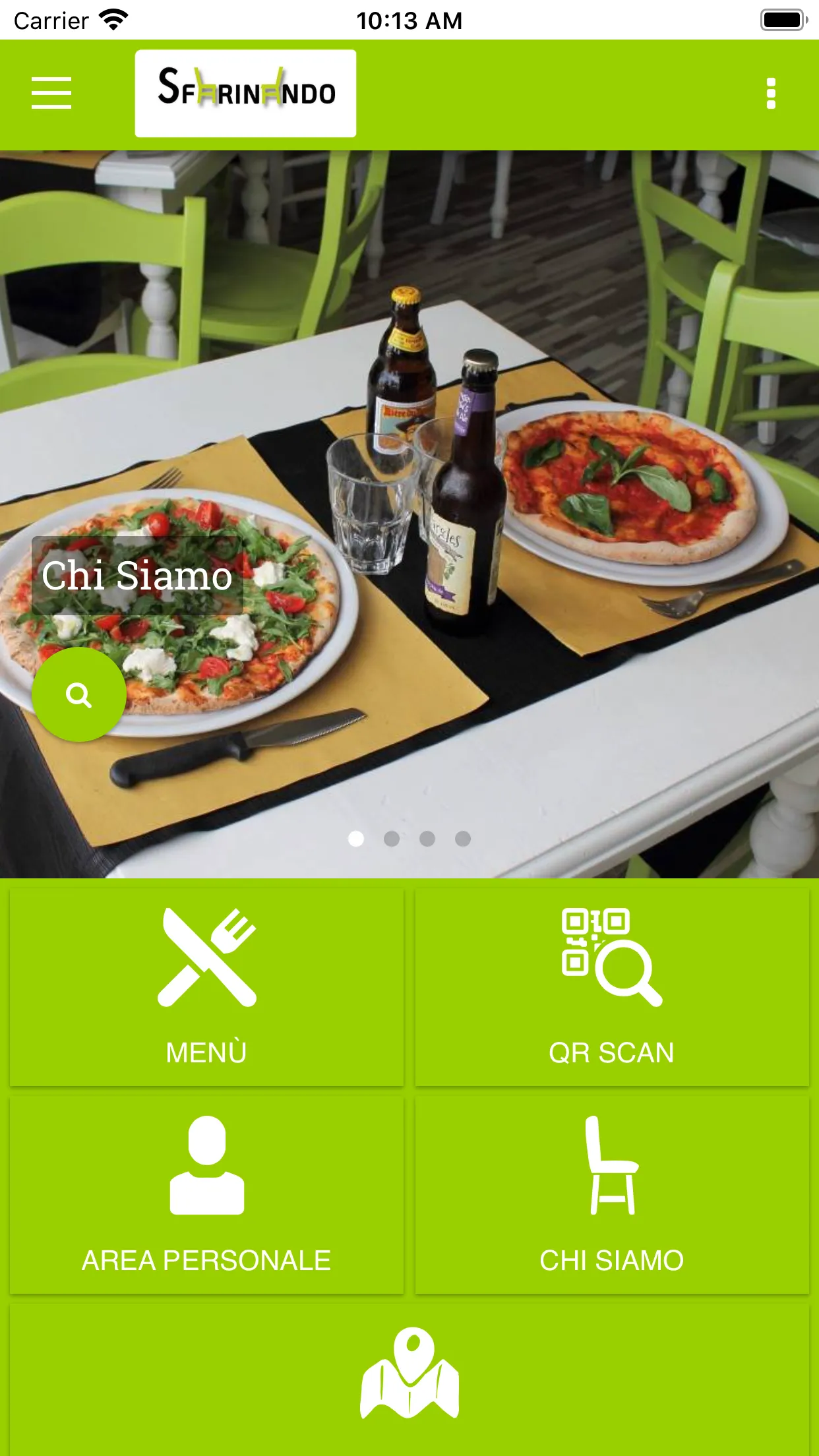 Sfarinando Pizzeria | Indus Appstore | Screenshot