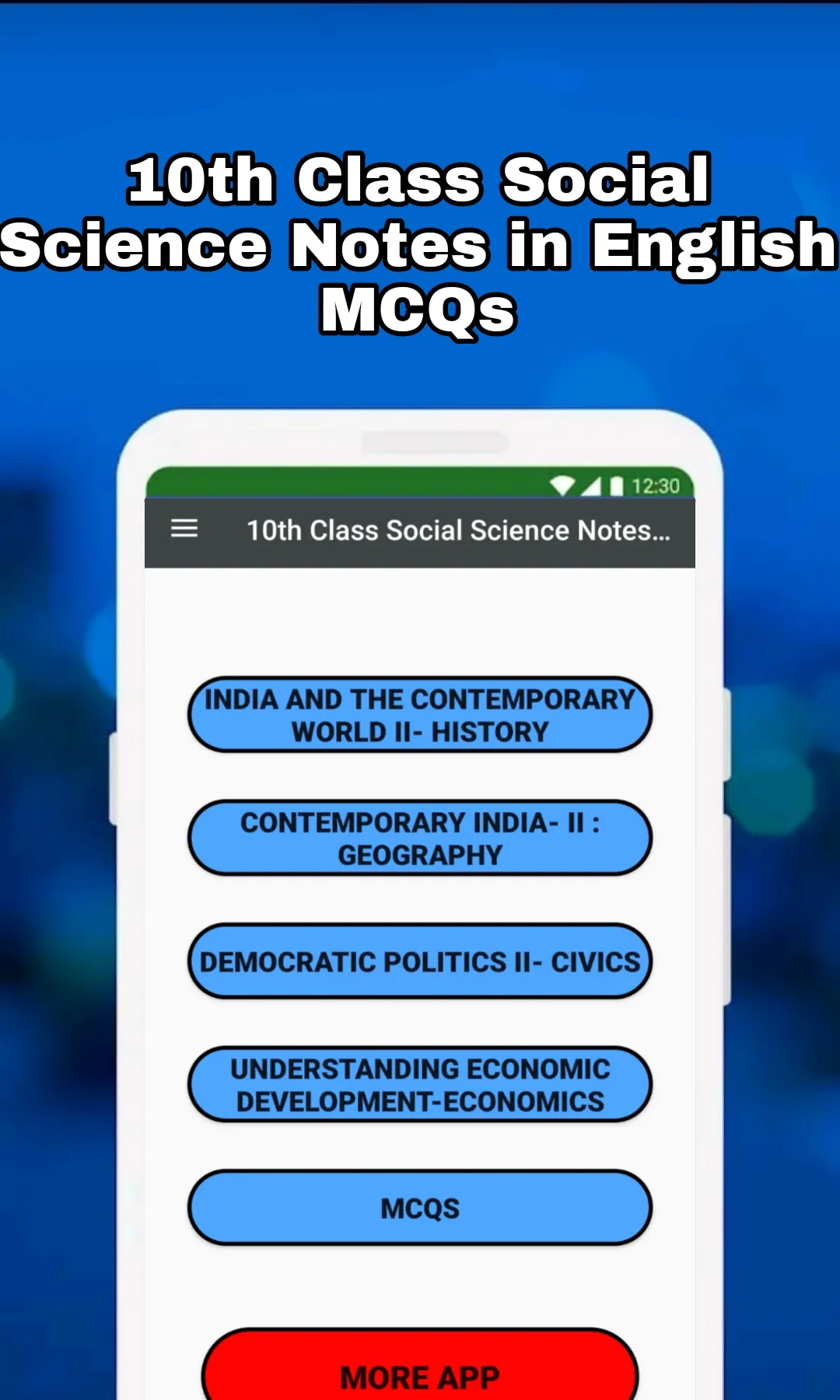 Class 10 SST Solution English | Indus Appstore | Screenshot