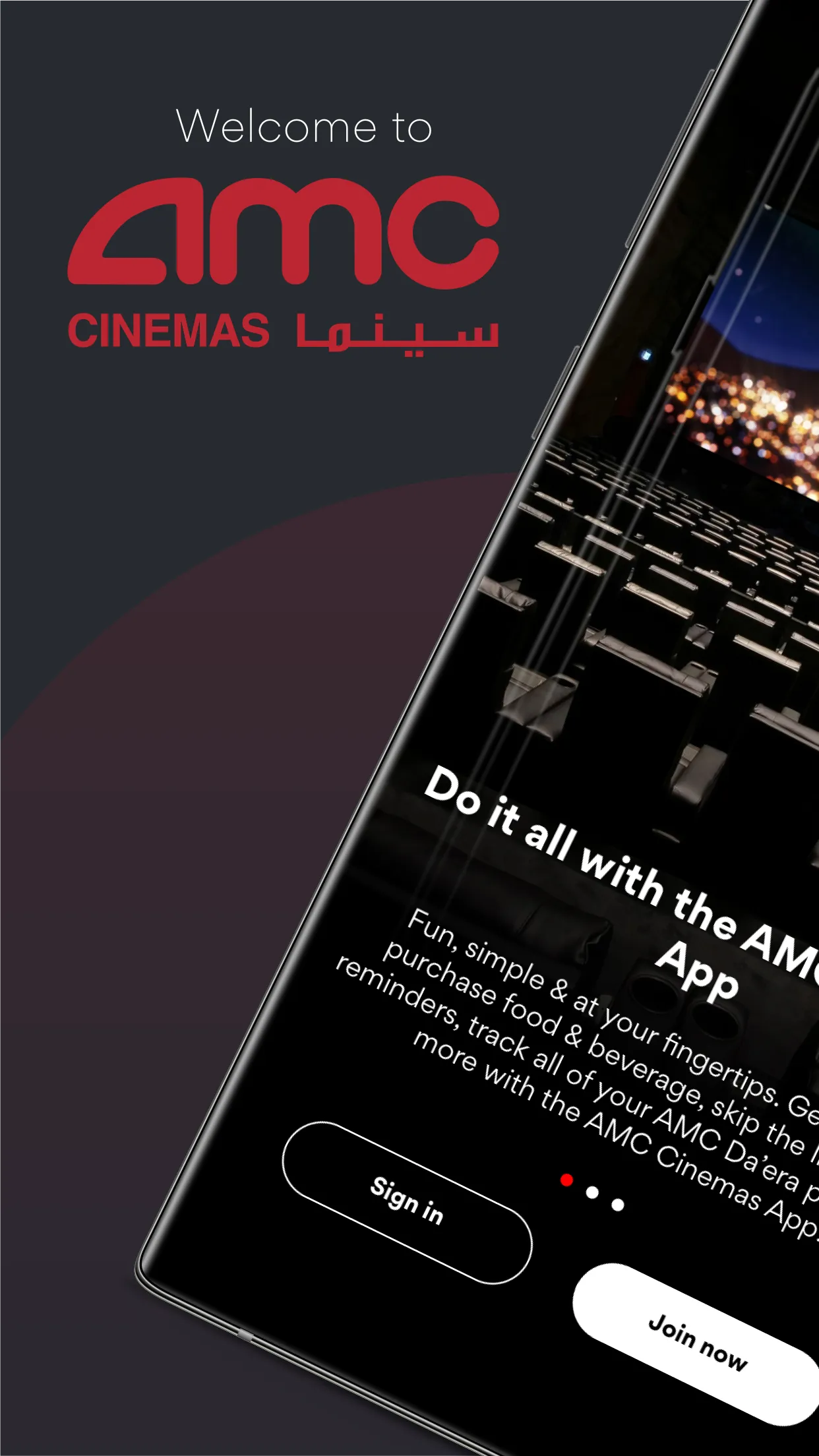 AMC Cinemas KSA | Indus Appstore | Screenshot