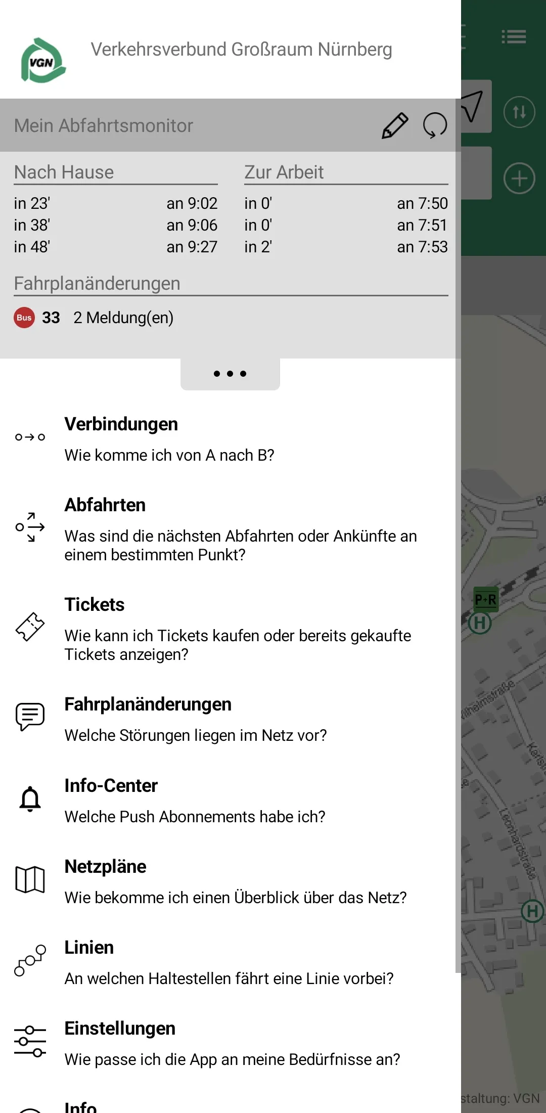 VGN Fahrplan & Tickets | Indus Appstore | Screenshot