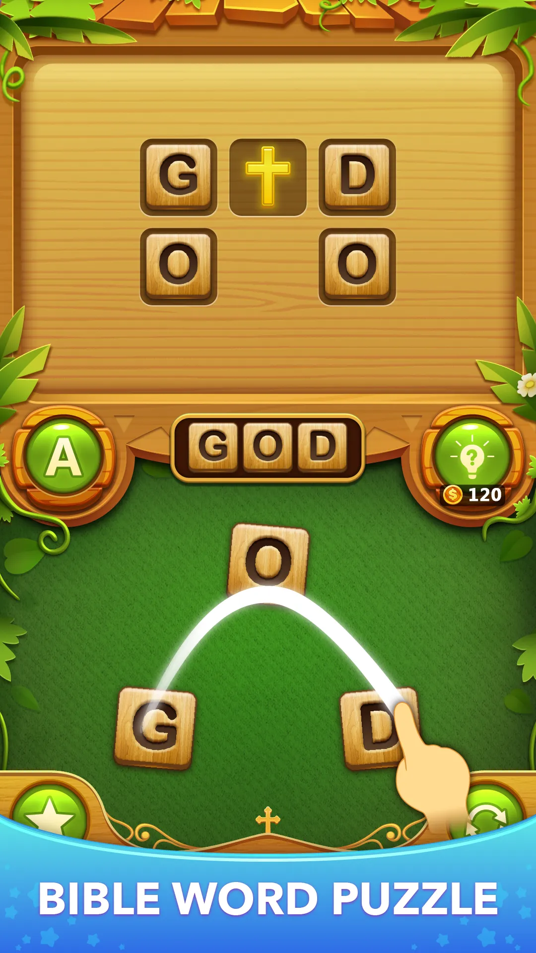 Bible Word Cross Puzzle | Indus Appstore | Screenshot