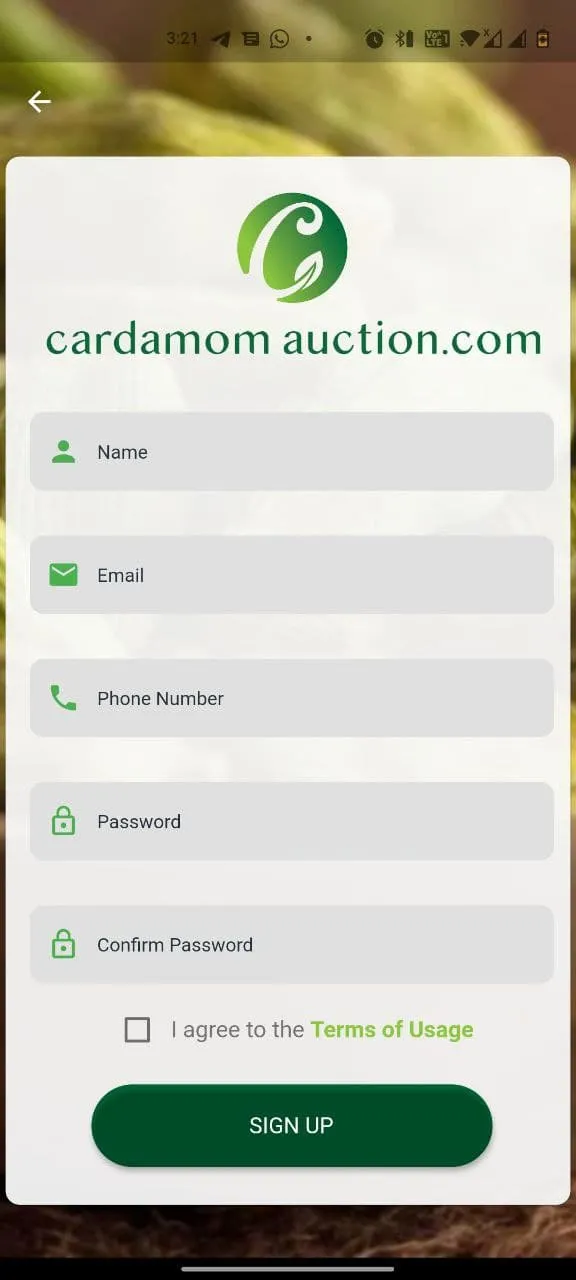 Cardamom Auction | Indus Appstore | Screenshot