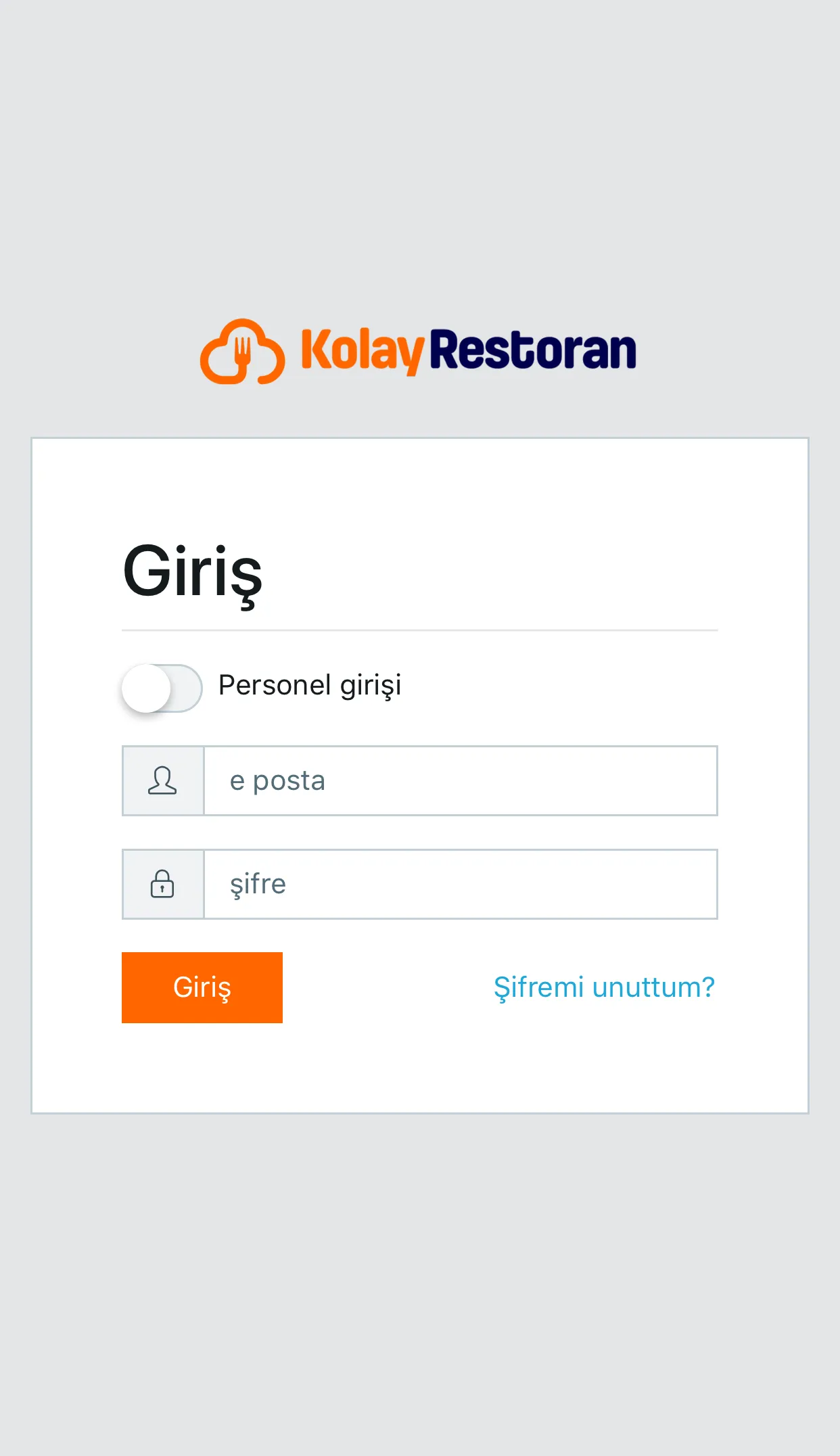 Kolay Restoran | Indus Appstore | Screenshot