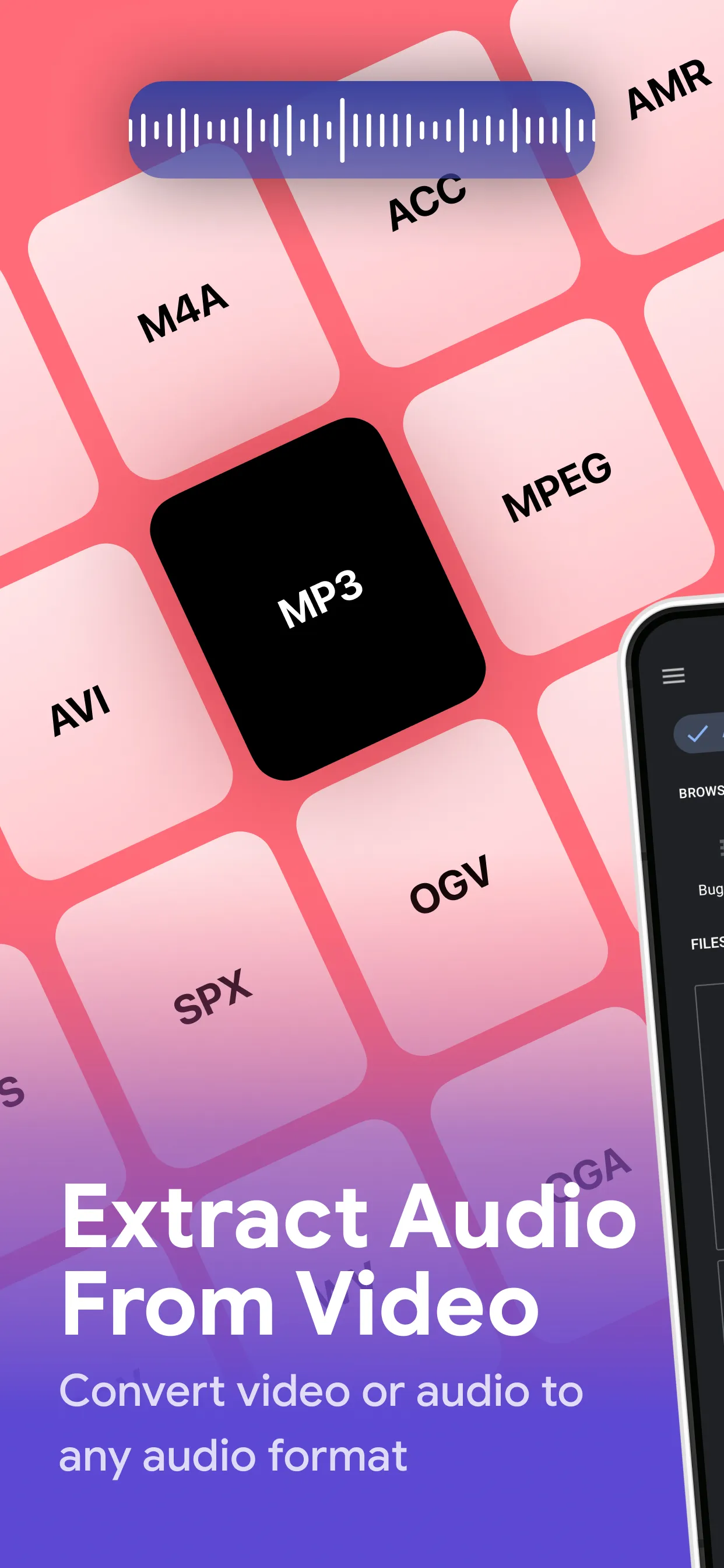 Audio Converter - MP4 to MP3 | Indus Appstore | Screenshot