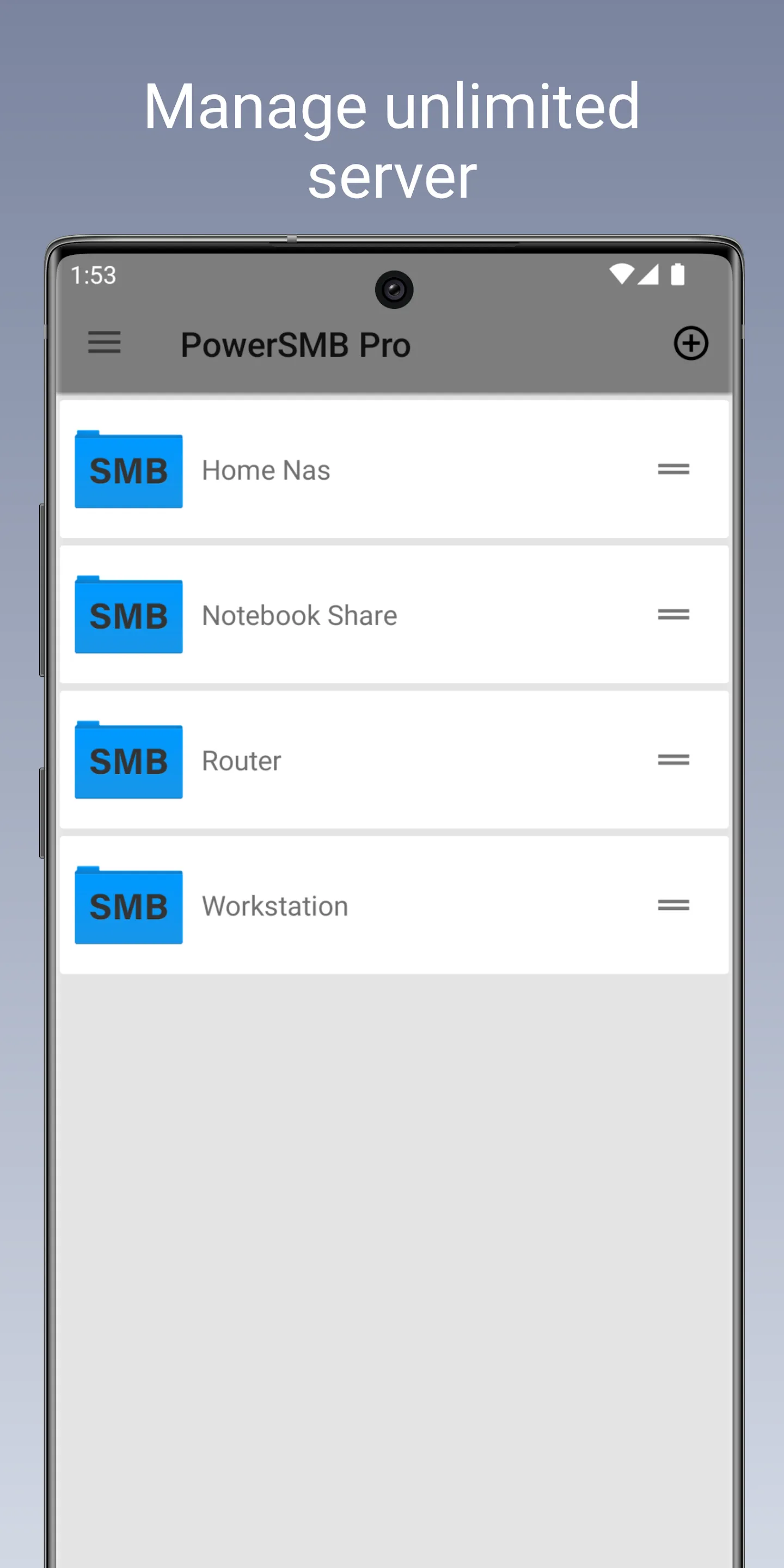 PowerSMB(SMB/NAS Client) | Indus Appstore | Screenshot