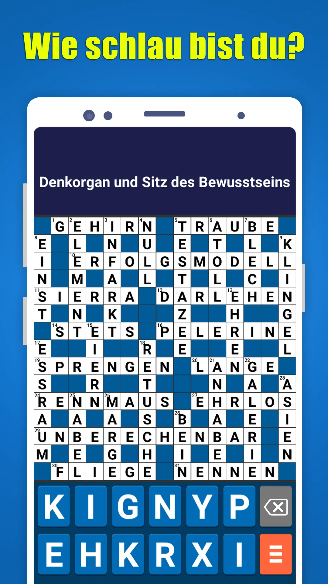 German Crossword Classic Word | Indus Appstore | Screenshot