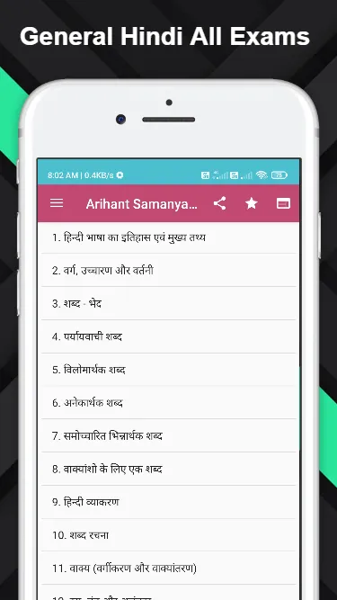 General Hindi Competitive Exam | Indus Appstore | Screenshot