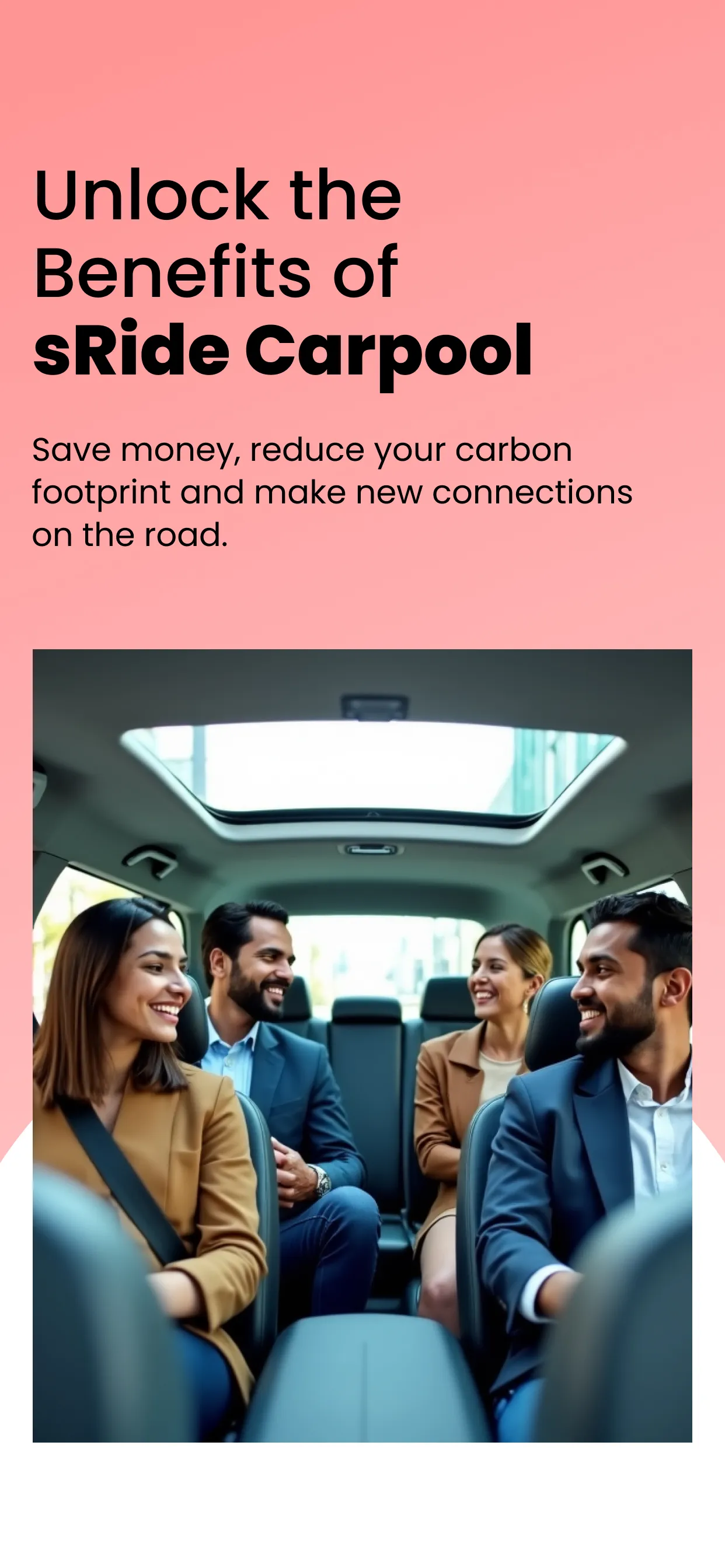 sRide™ - Carpool & Taxipool | Indus Appstore | Screenshot