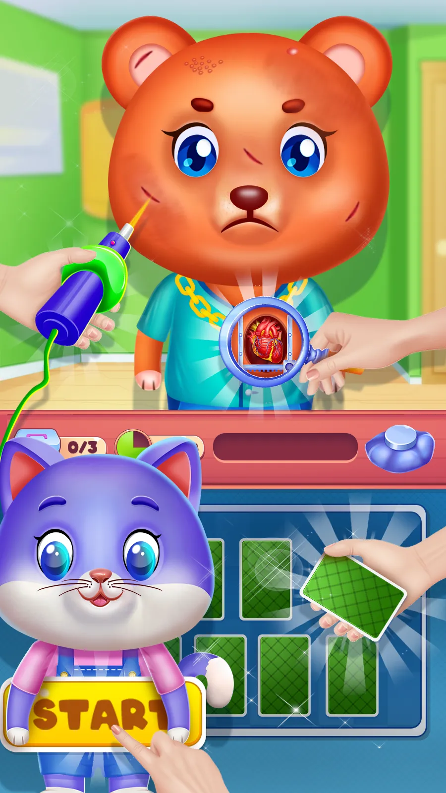 cute pet clinic with mini game | Indus Appstore | Screenshot