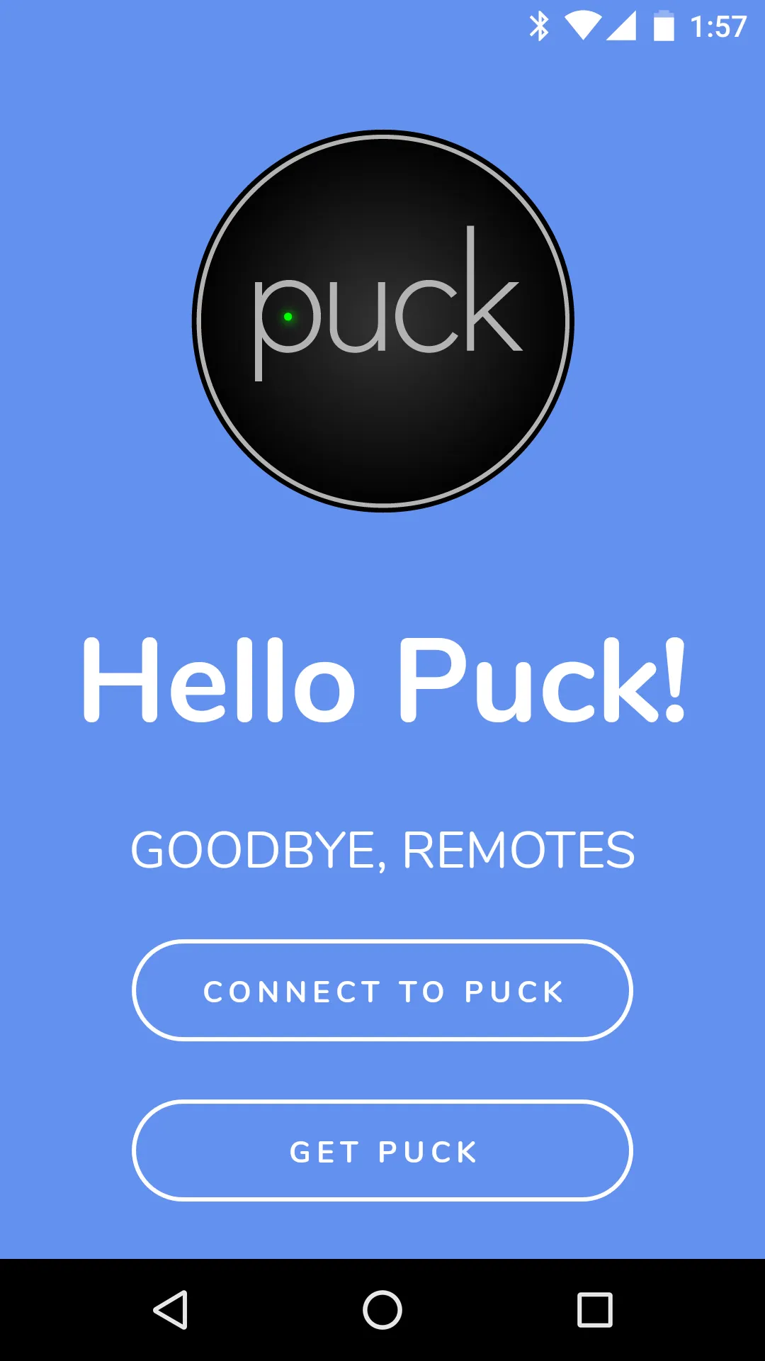 PUCK Remote App | Indus Appstore | Screenshot