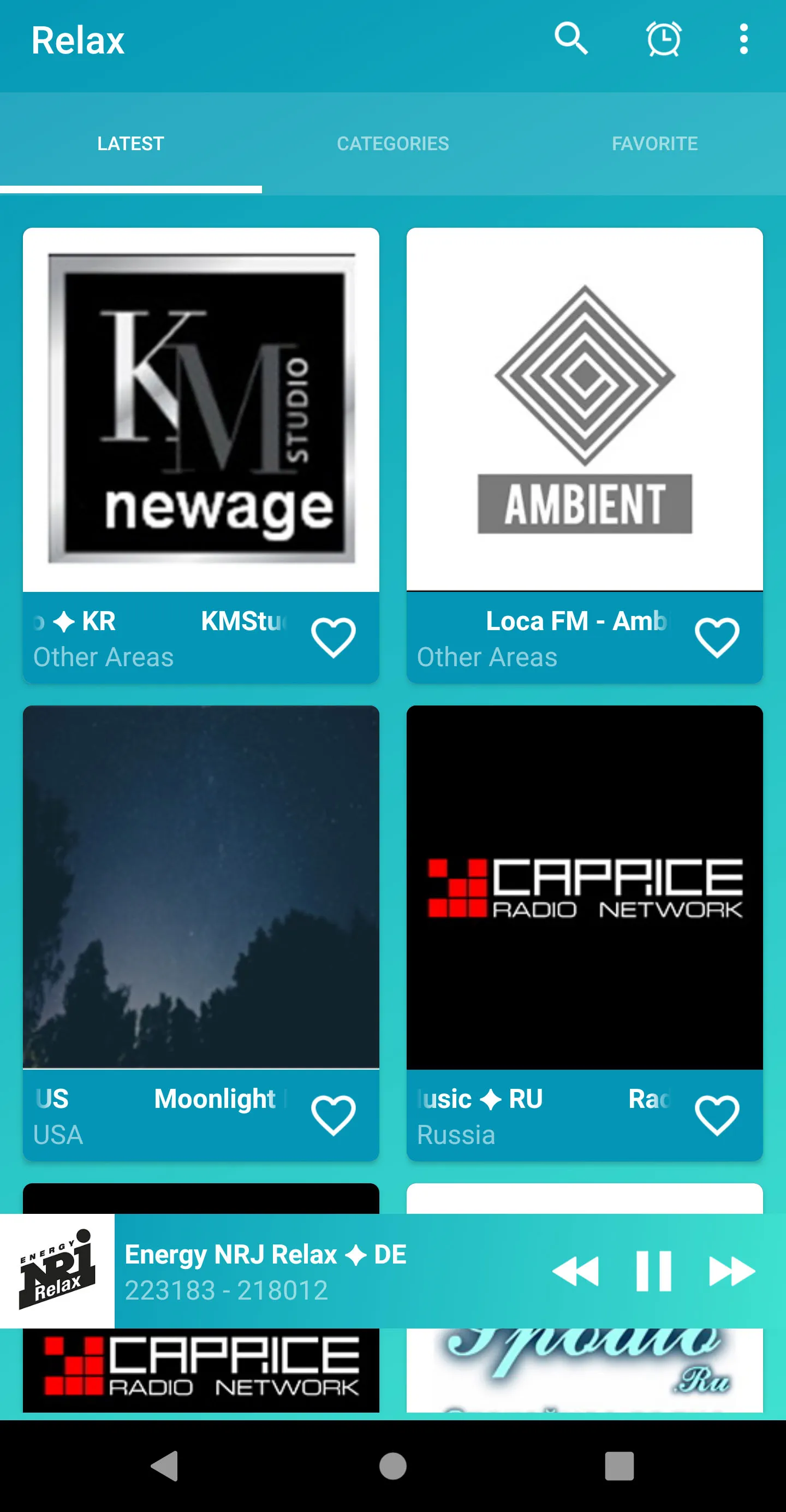 Relax music radios online | Indus Appstore | Screenshot
