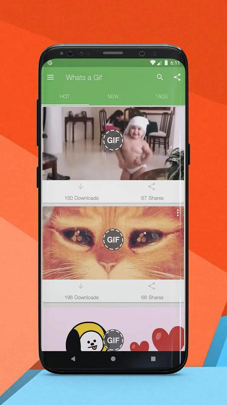 What's a Gif(Saver, Share) | Indus Appstore | Screenshot