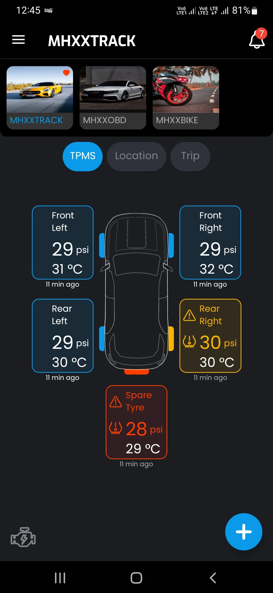 SMART TYRE CAR & BIKE | Indus Appstore | Screenshot