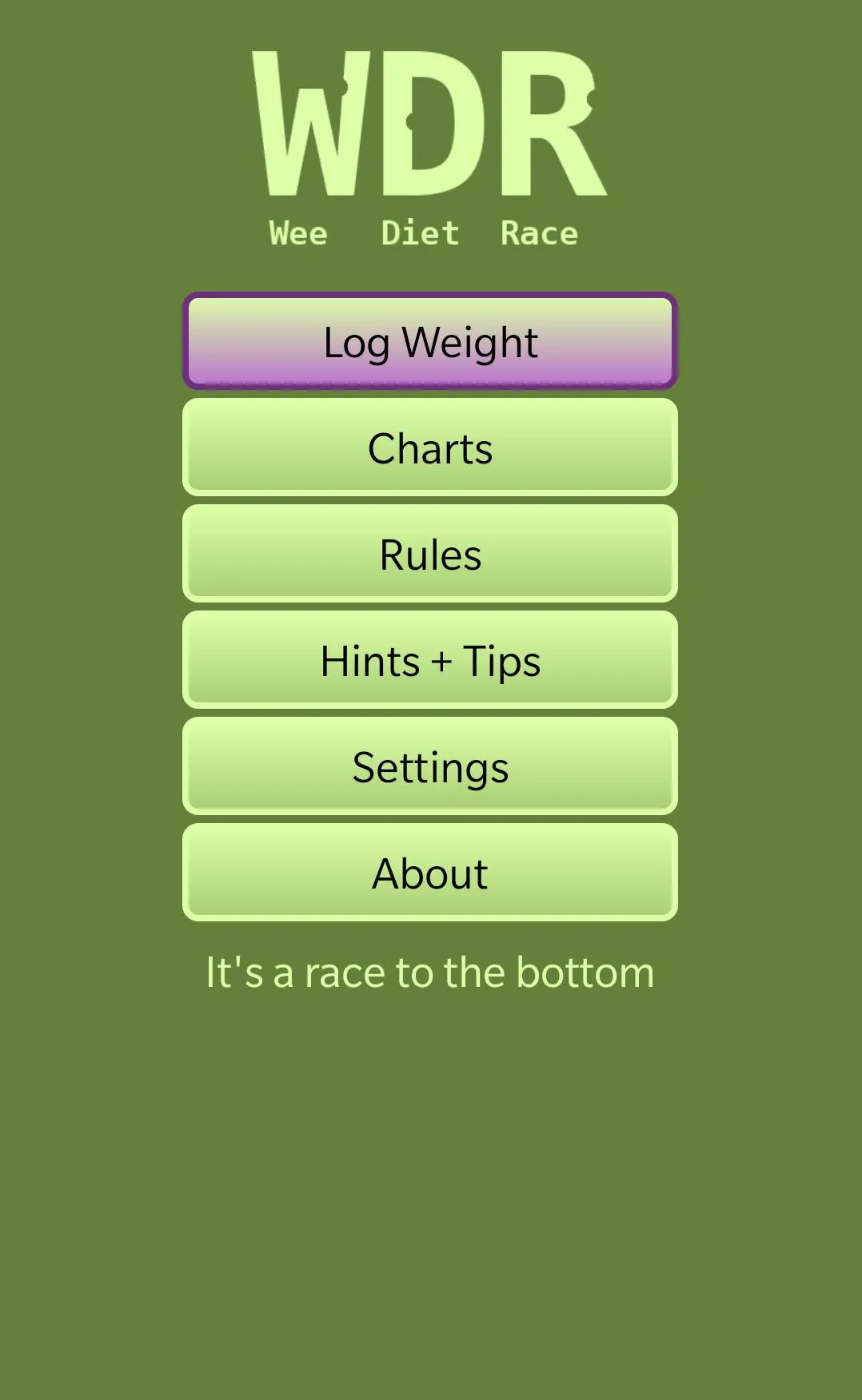 Wee Diet Race | Indus Appstore | Screenshot