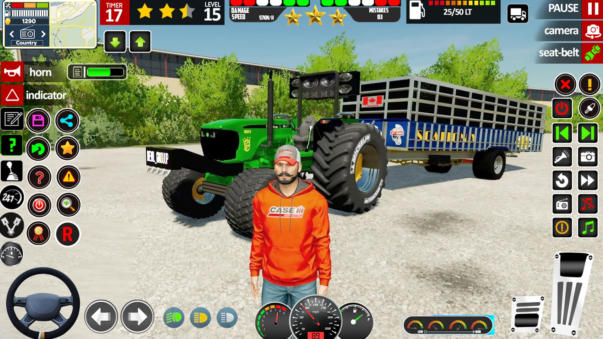 Farm Tractor Simulator Game | Indus Appstore | Screenshot