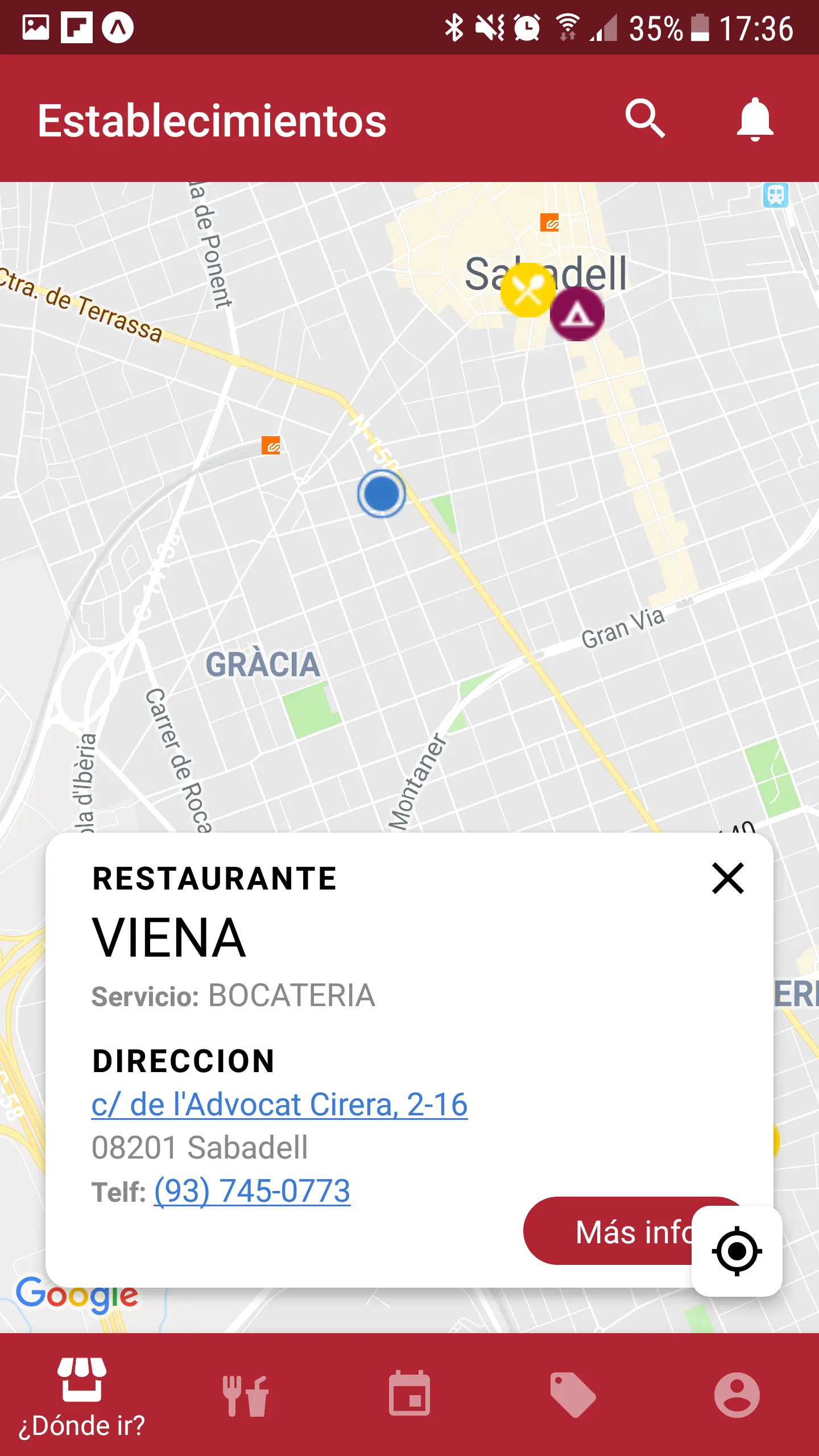 Celiacs de Catalunya | Indus Appstore | Screenshot