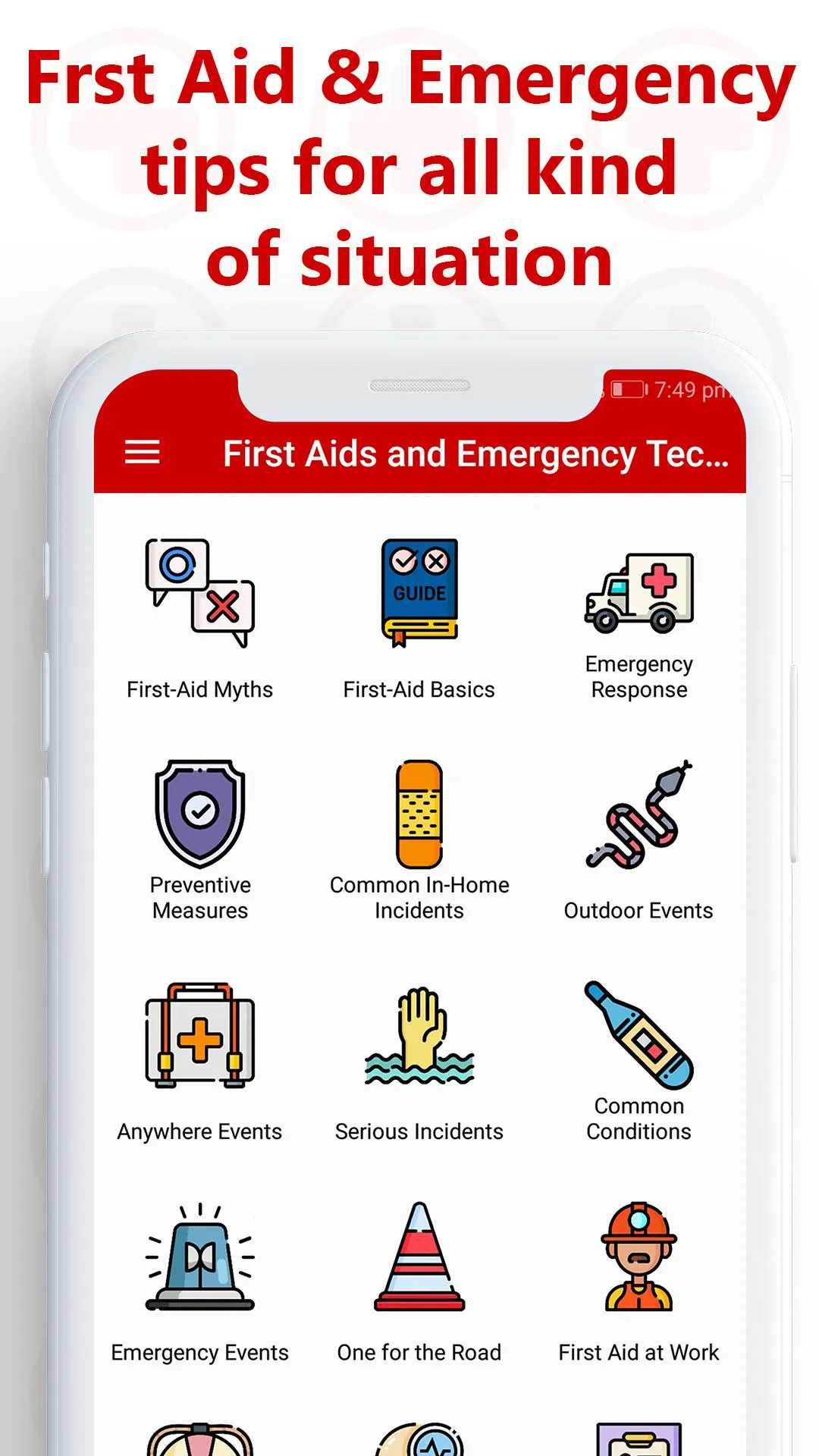 First Aid and Emergency Techni | Indus Appstore | Screenshot