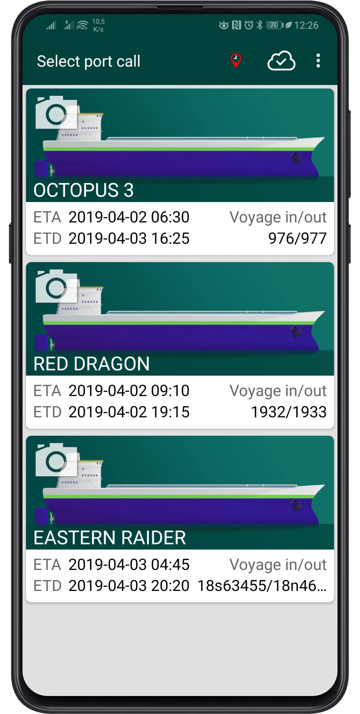 arl Breakbulk Vessel Timesheet | Indus Appstore | Screenshot