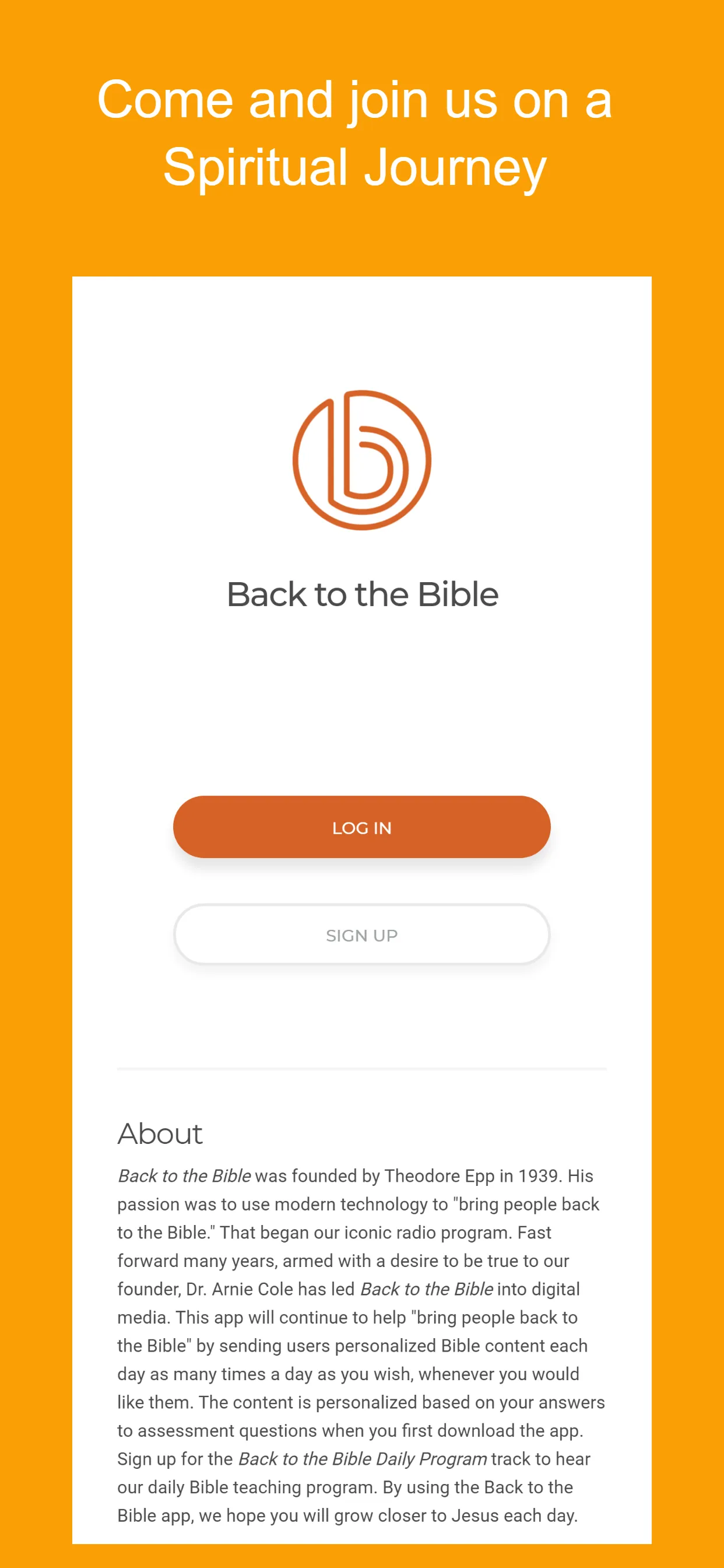 Back to the Bible | Indus Appstore | Screenshot