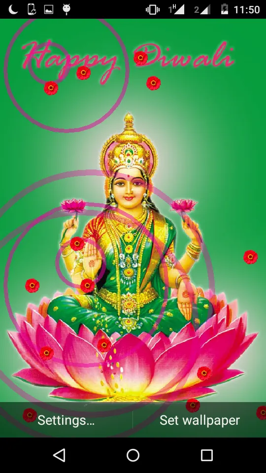 Lakshmi Mata Live Wallpaper | Indus Appstore | Screenshot