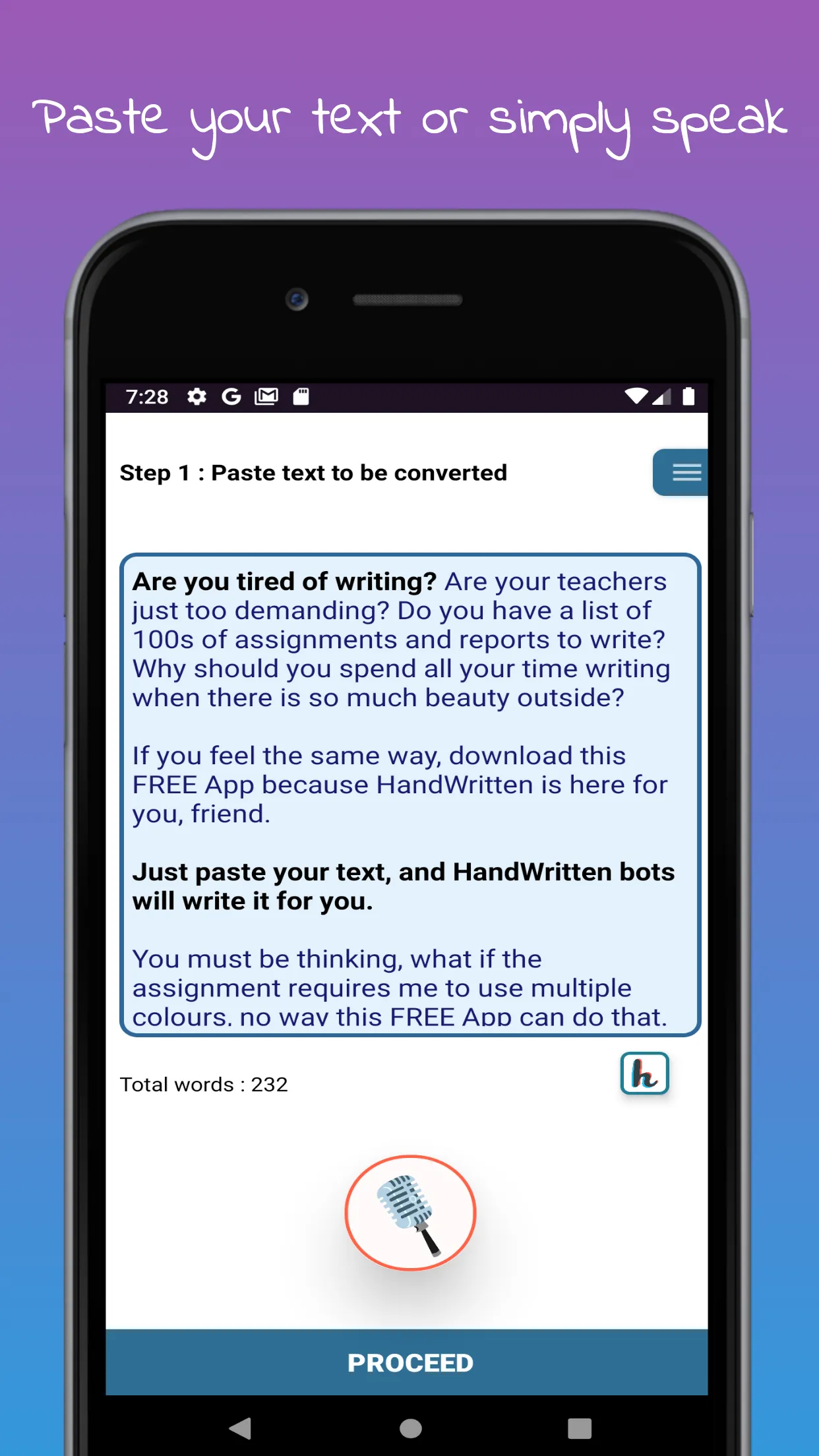 HandWritten | Text to handwrit | Indus Appstore | Screenshot