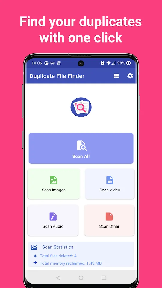 Duplicate File Remover | Indus Appstore | Screenshot