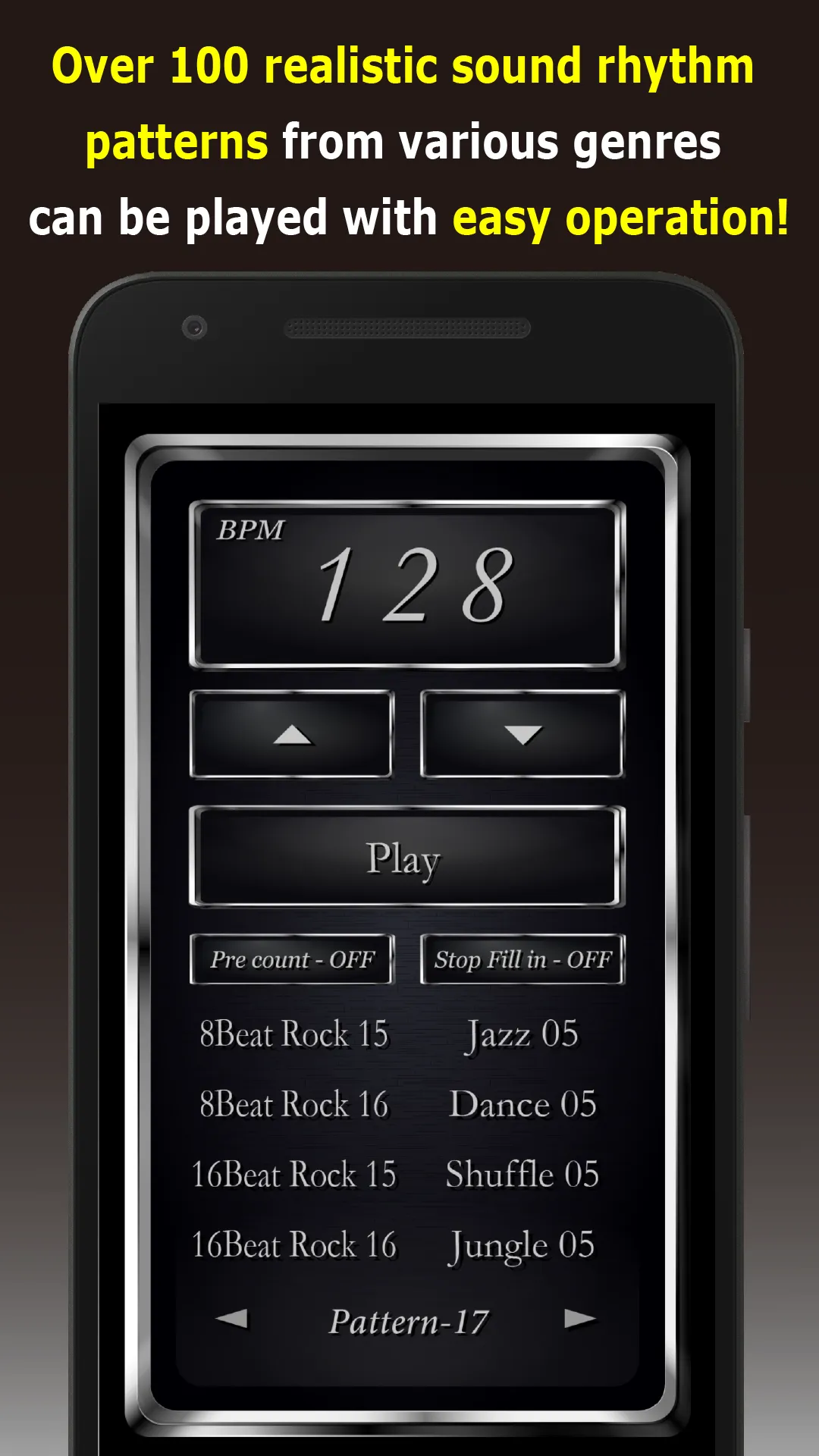 Drum Metronome - "MetroDrum" | Indus Appstore | Screenshot