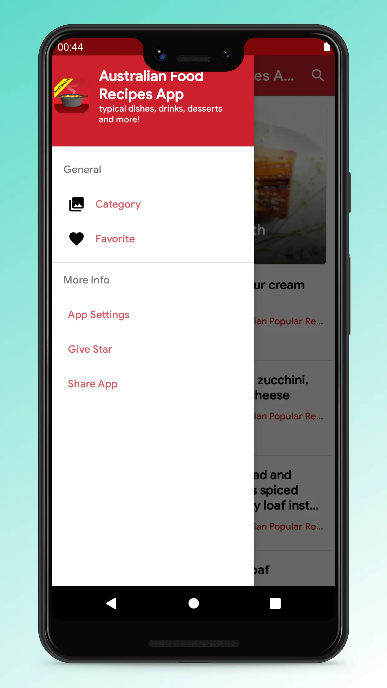 Australian Food Recipes App | Indus Appstore | Screenshot