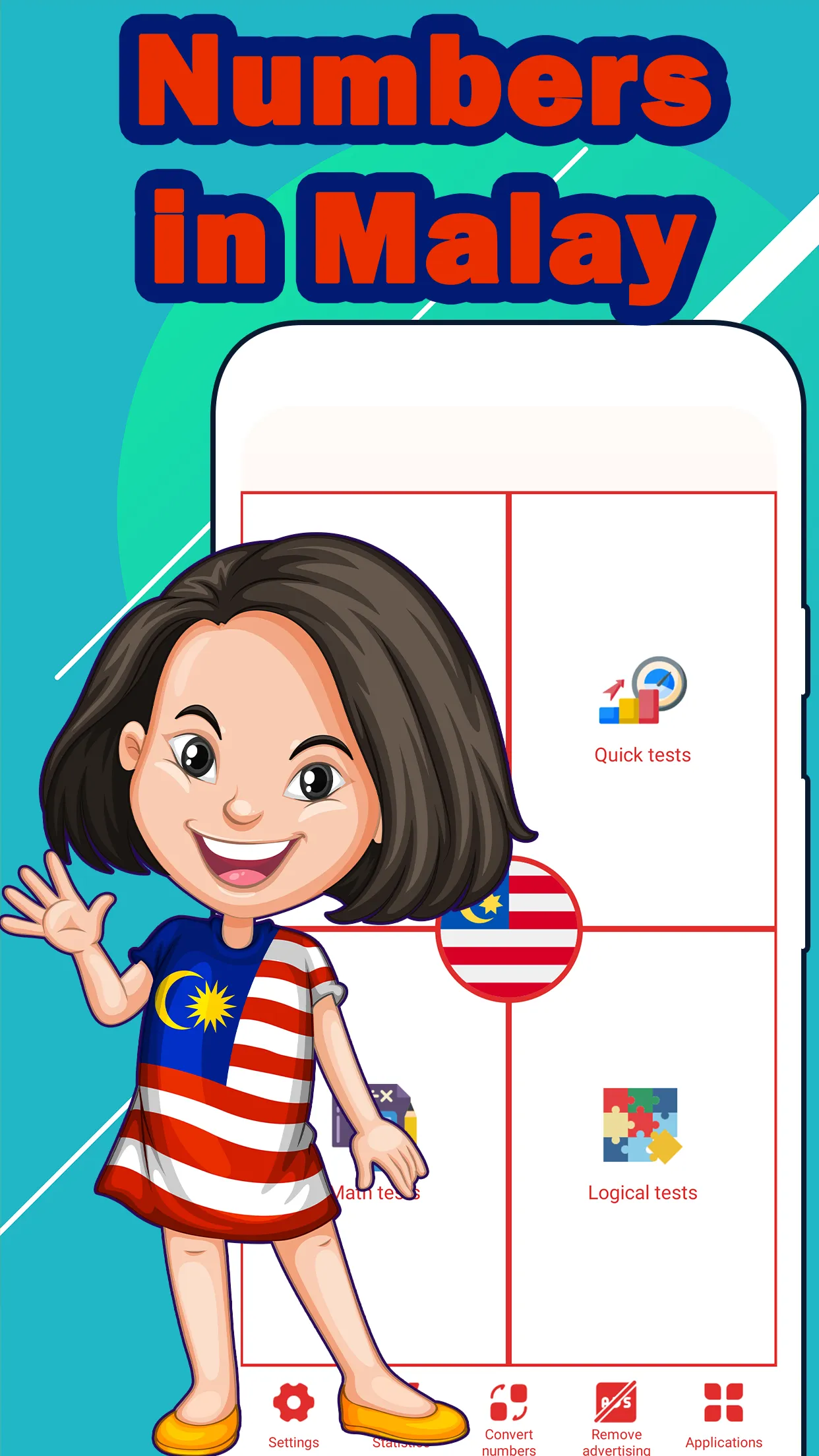 Numbers in Malay language | Indus Appstore | Screenshot