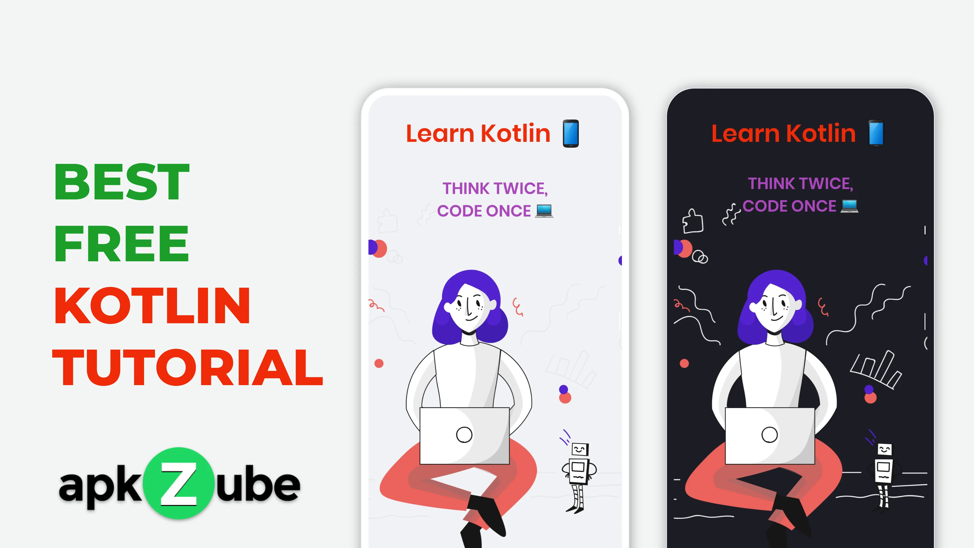 Learn Kotlin Tutorial ApkZube | Indus Appstore | Screenshot