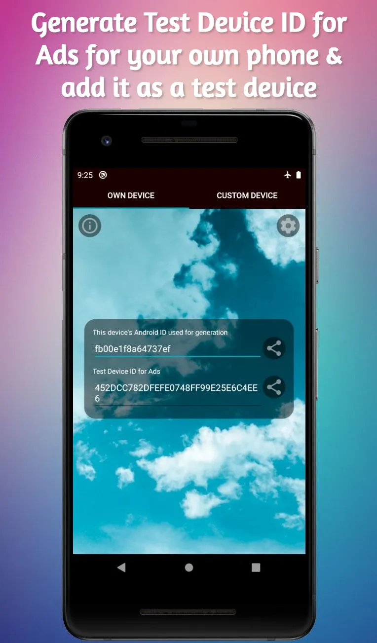 Test Device ID for Ads | Indus Appstore | Screenshot