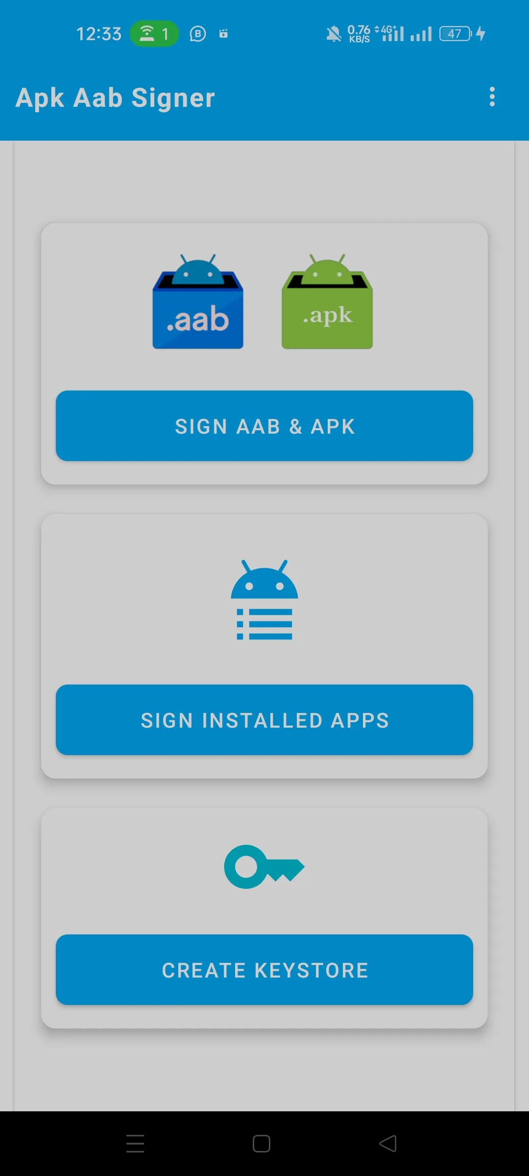 AAB Signer - Keystore Creator | Indus Appstore | Screenshot