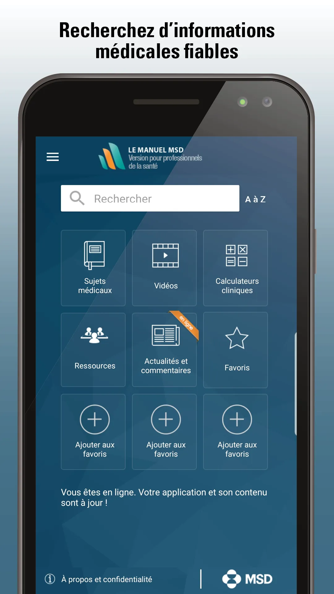 Le Manuel MSD Professionnel | Indus Appstore | Screenshot