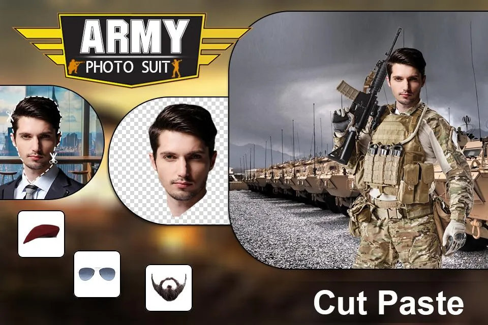 Army Photo Suit Editor | Indus Appstore | Screenshot