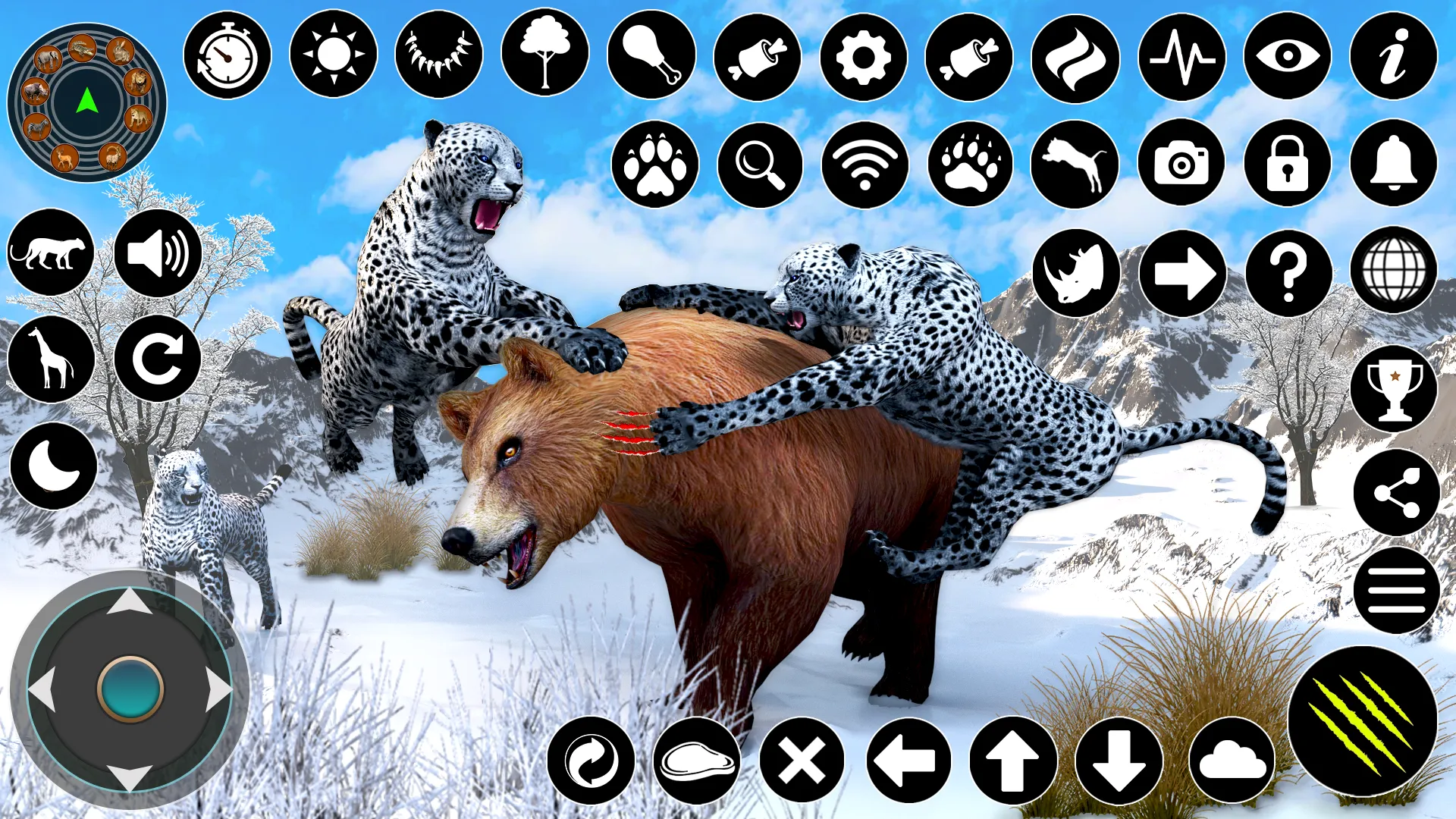 Wild Snow Leopard Simulator | Indus Appstore | Screenshot