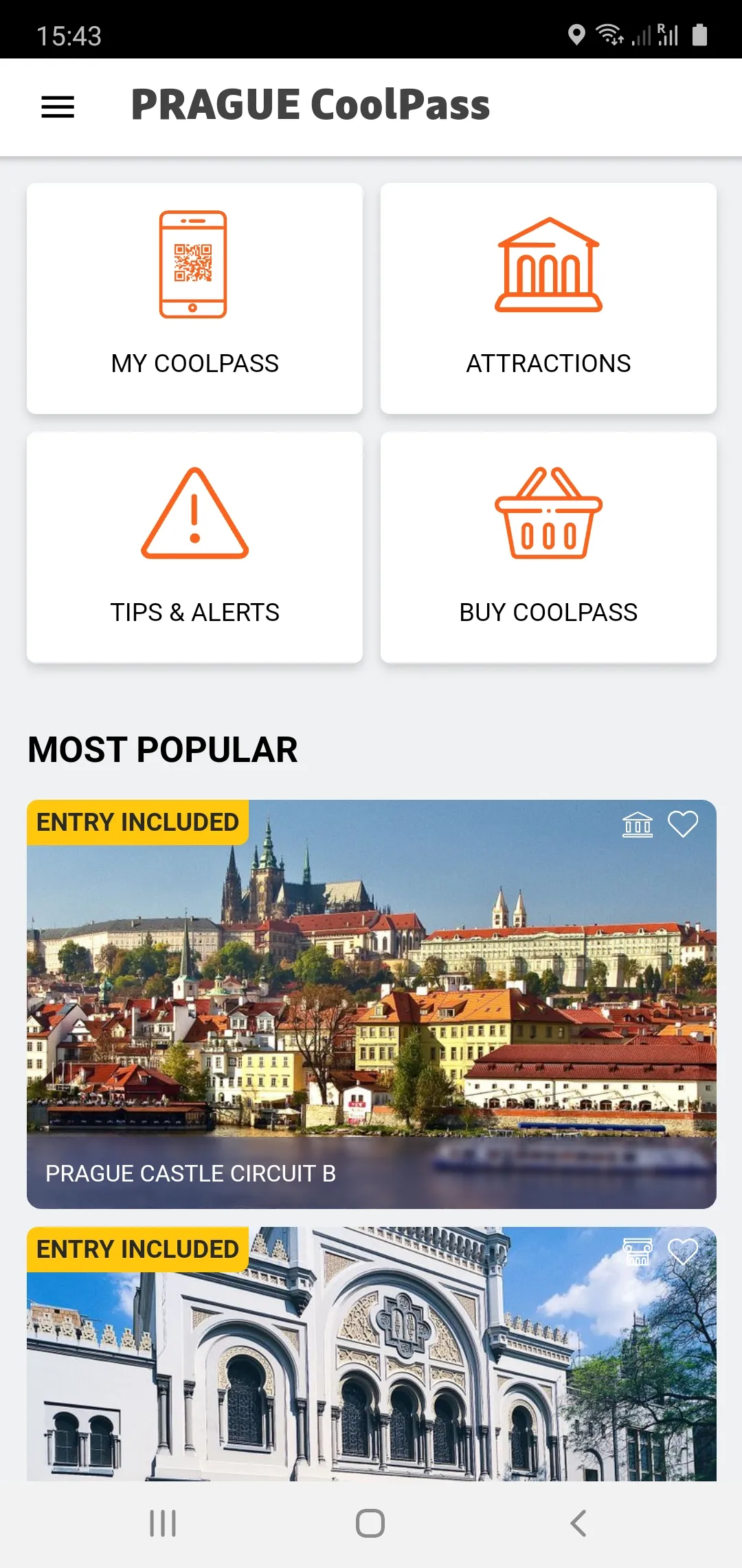 Prague CoolPass - City Guide | Indus Appstore | Screenshot