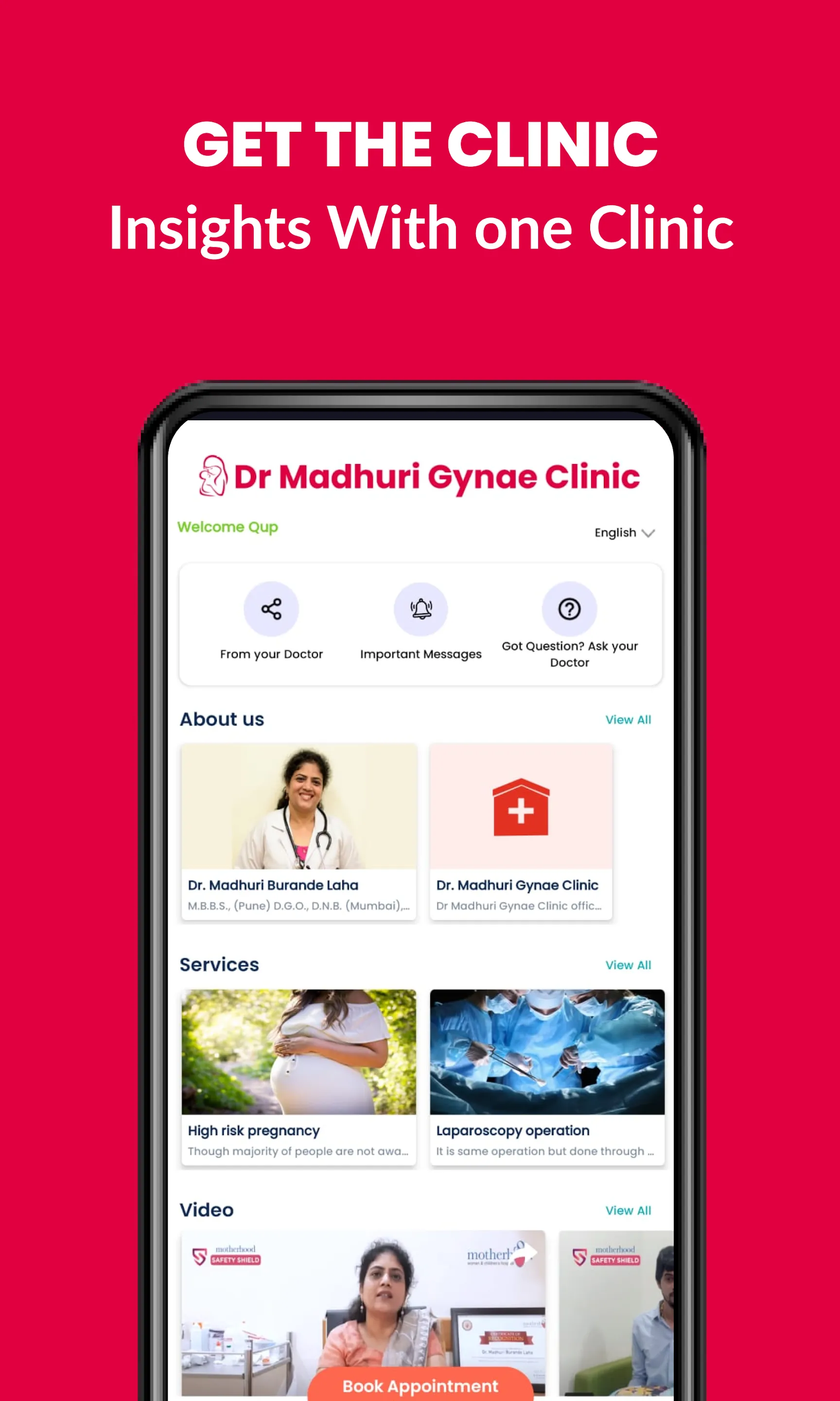 Dr Madhuri Gynae Clinic | Indus Appstore | Screenshot