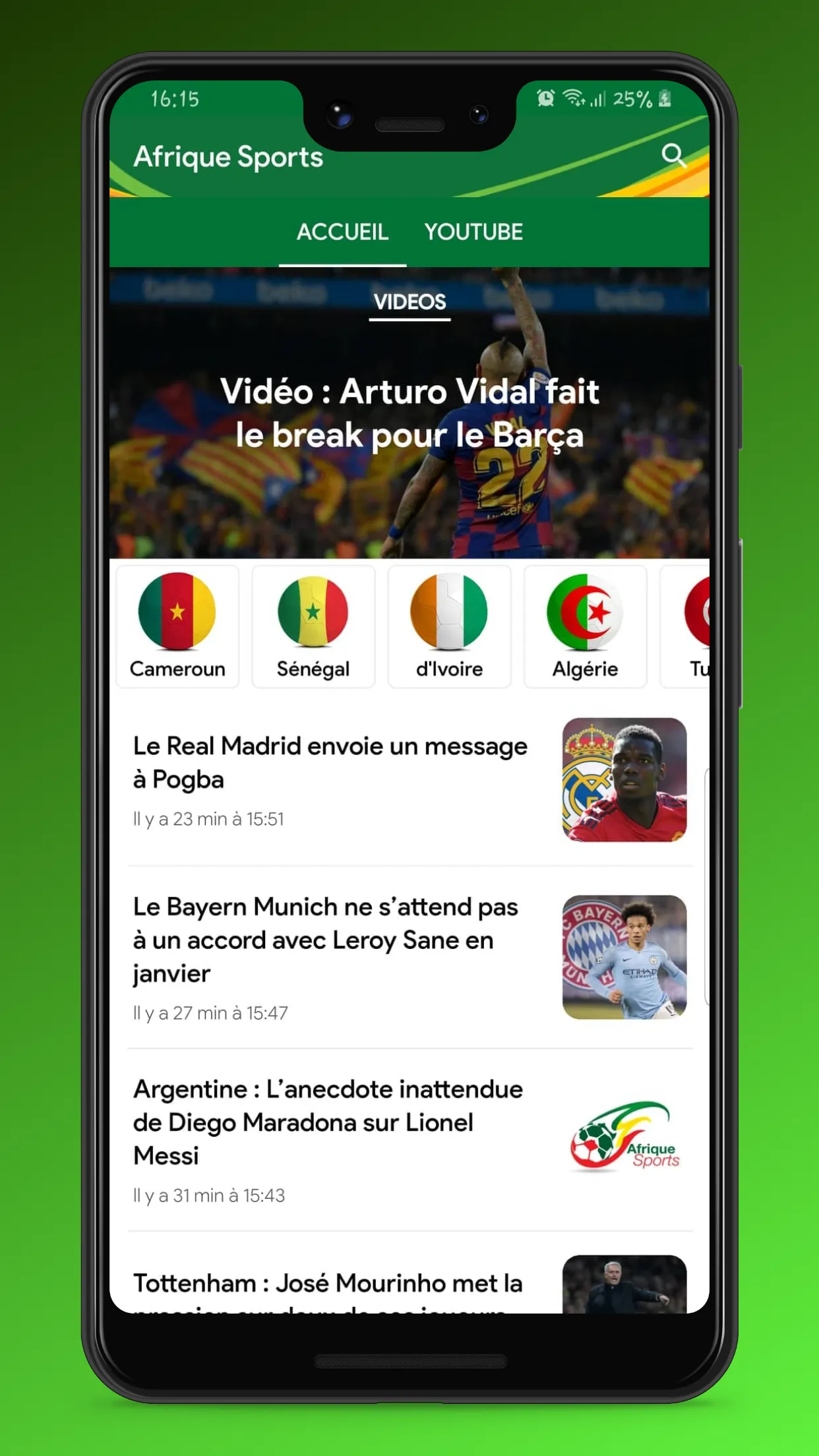 Africa Sports | Indus Appstore | Screenshot