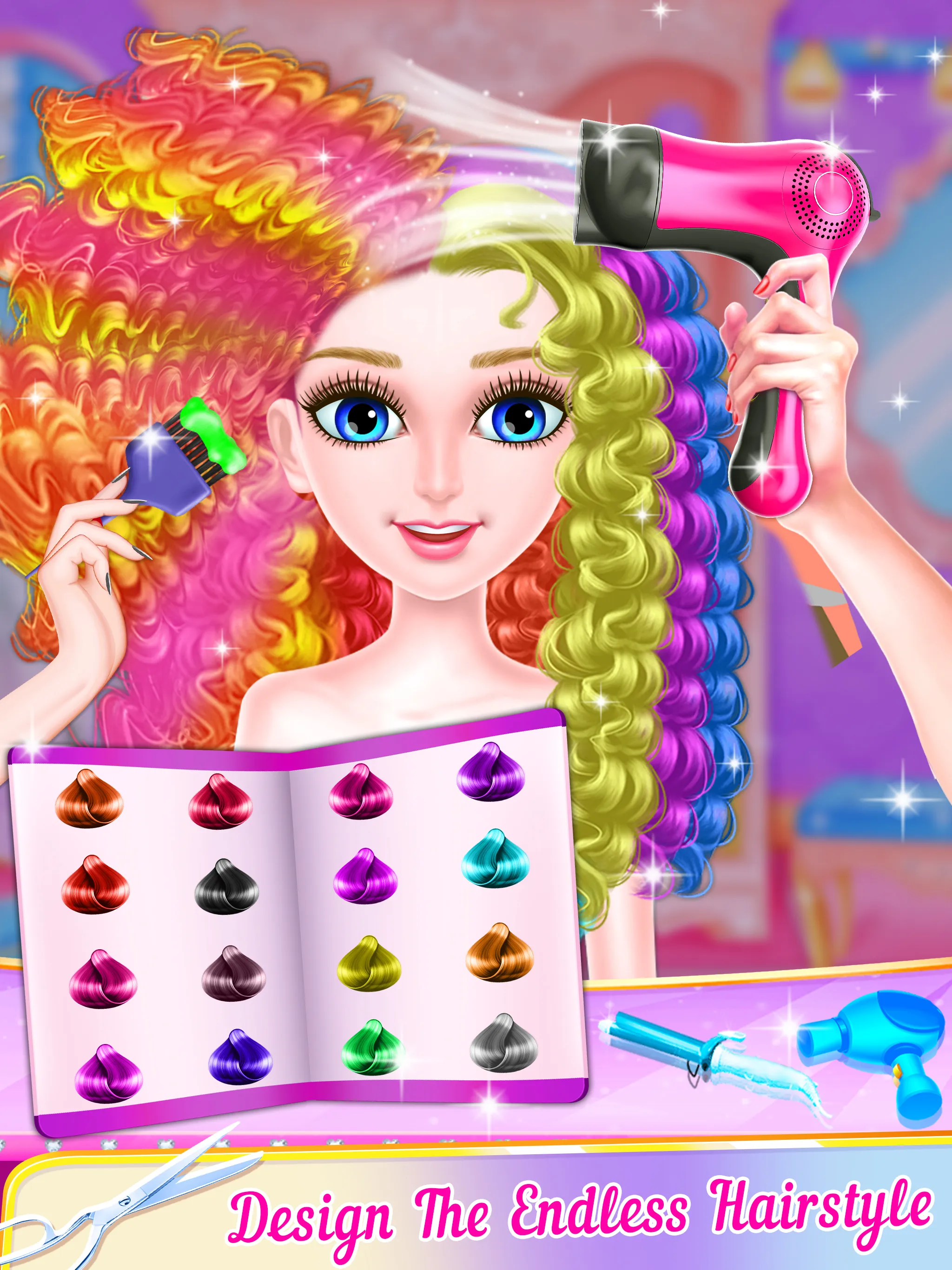 hair salon hairstyle games | Indus Appstore | Screenshot