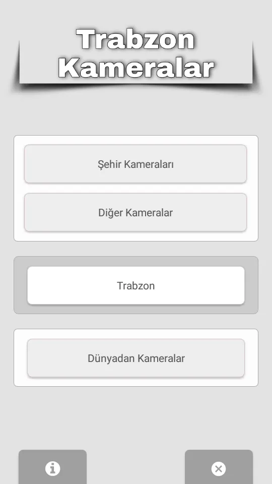 Trabzon Canlı Şehir Kameraları | Indus Appstore | Screenshot