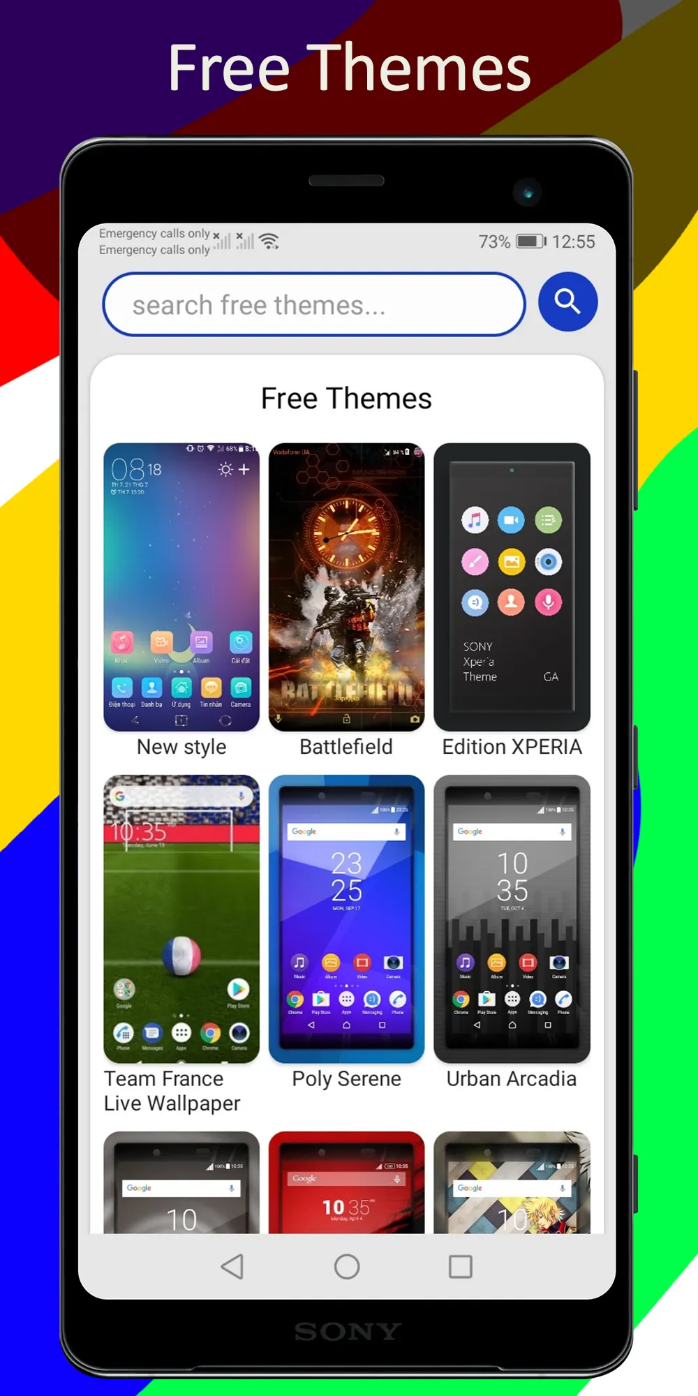 Xperia Themes | Indus Appstore | Screenshot